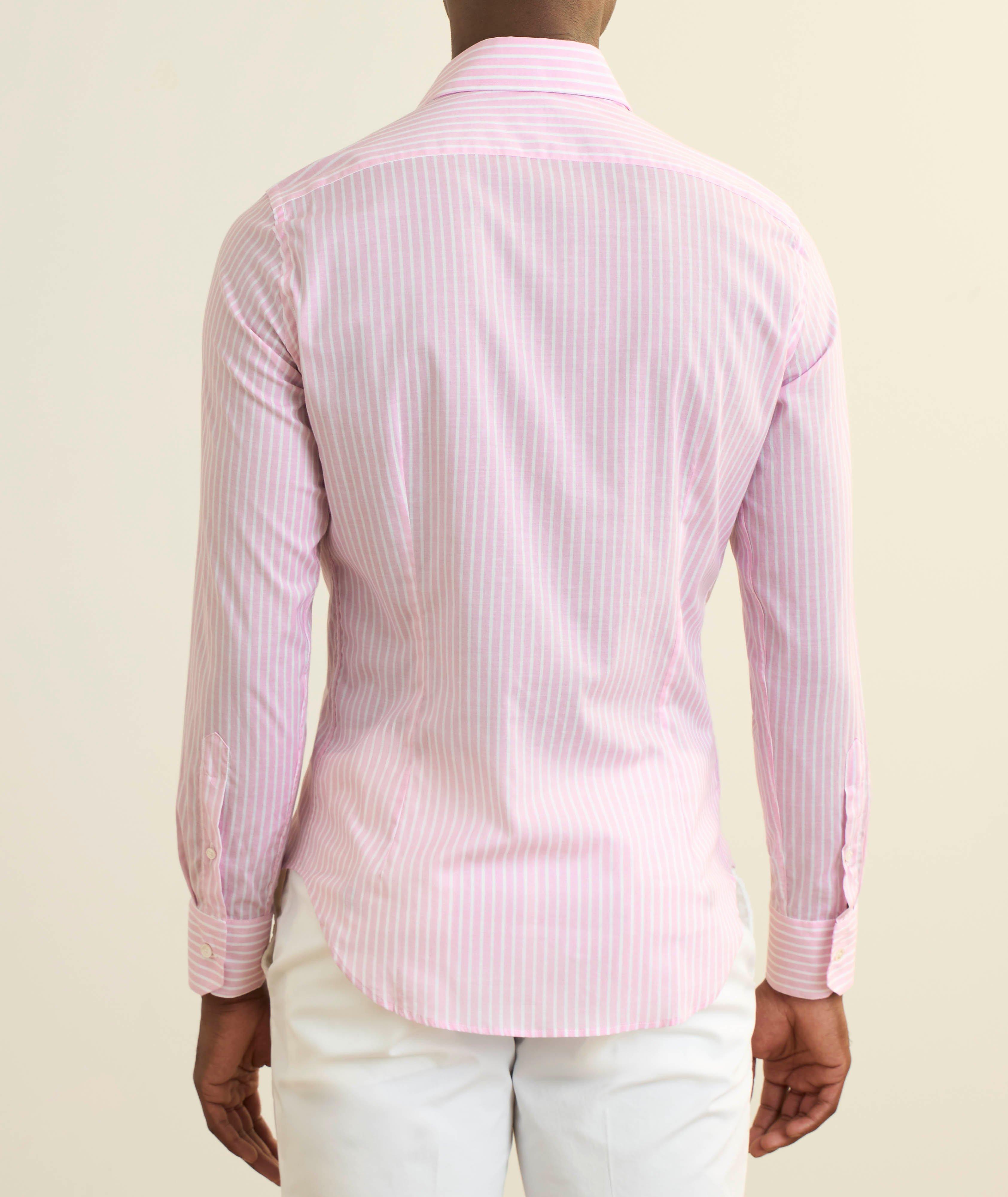 Sean Stripe Cotton Voile Shirt image 2