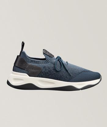 Prada America's Cup Rubber & Mesh Sneakers | Sneakers