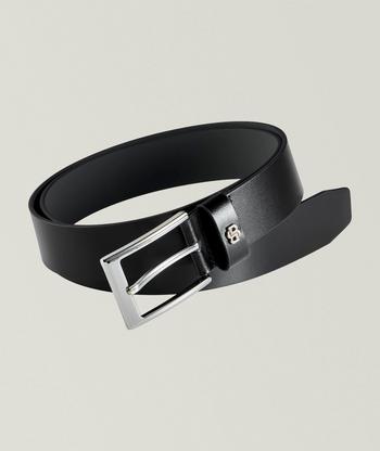 Ferragamo Reversible Rectangular Leather Belt | Belts