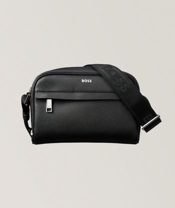 TOMFORD テクスチャミニショツ SH0054FAX1198 BY001 TOM FORD Recycled Nylon Mini Messenger Bag | Bags & Cases