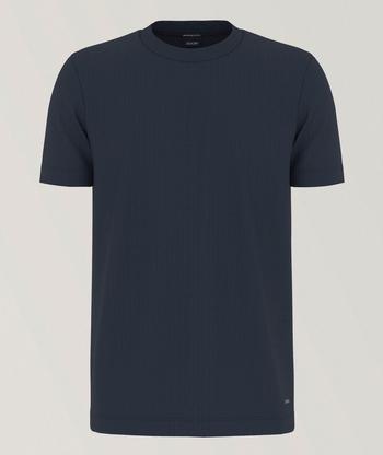 Emporio Armani Silk-Cotton T-Shirt | T-Shirts | Harry Rosen
