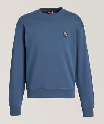 Moncler Grenoble Tricot Graphic Alpaca-Wool Blend Sweater