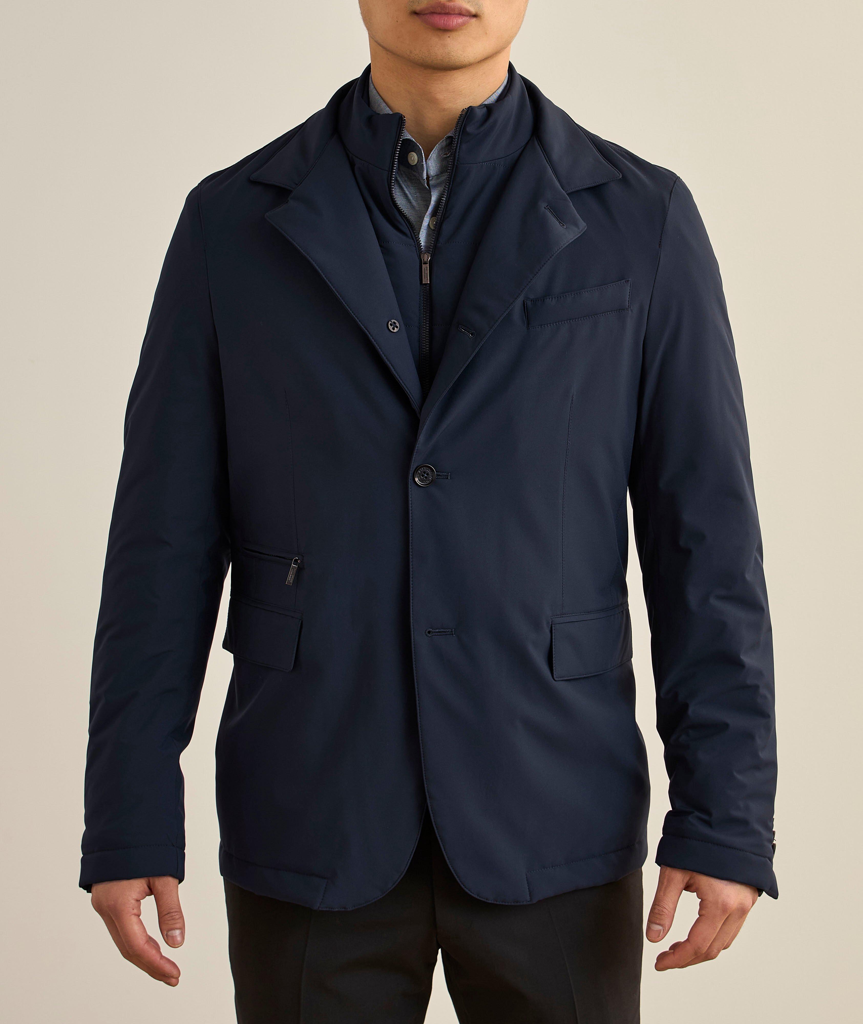 Removable Bib Padded Chore Jacket image 1