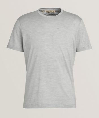 ☆シンプルに 高品質☆ Brunello Cucinelli Cotton T Shirt BRUNELLO CUCINELLI Layered Logo-Print Cotton-Jersey T-Shirt