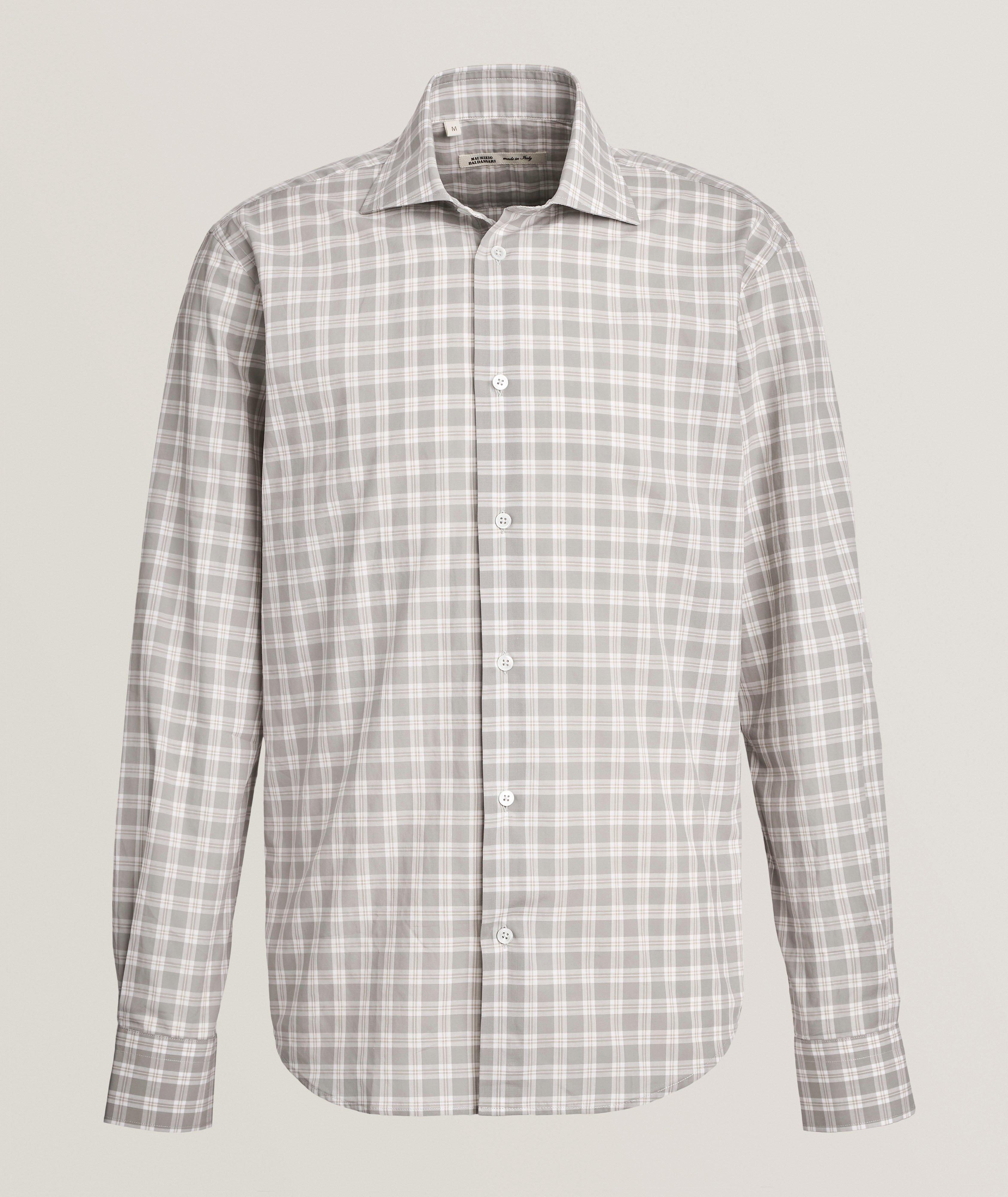 Maurizio Baldassari Check Cotton Shirt