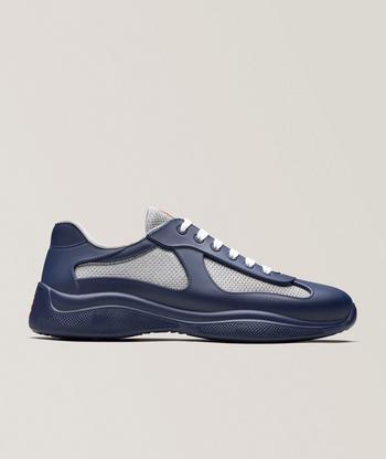 シューズ(男性用) 03aw archive Prada America's Cup sneaker Prada America's Cup Mixed Media Sneakers | Sneakers | Harry