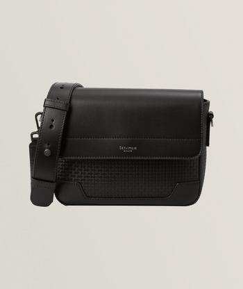 TOMFORD テクスチャミニショツ SH0054FAX1198 BY001 TOM FORD Recycled Nylon Mini Messenger Bag | Bags & Cases