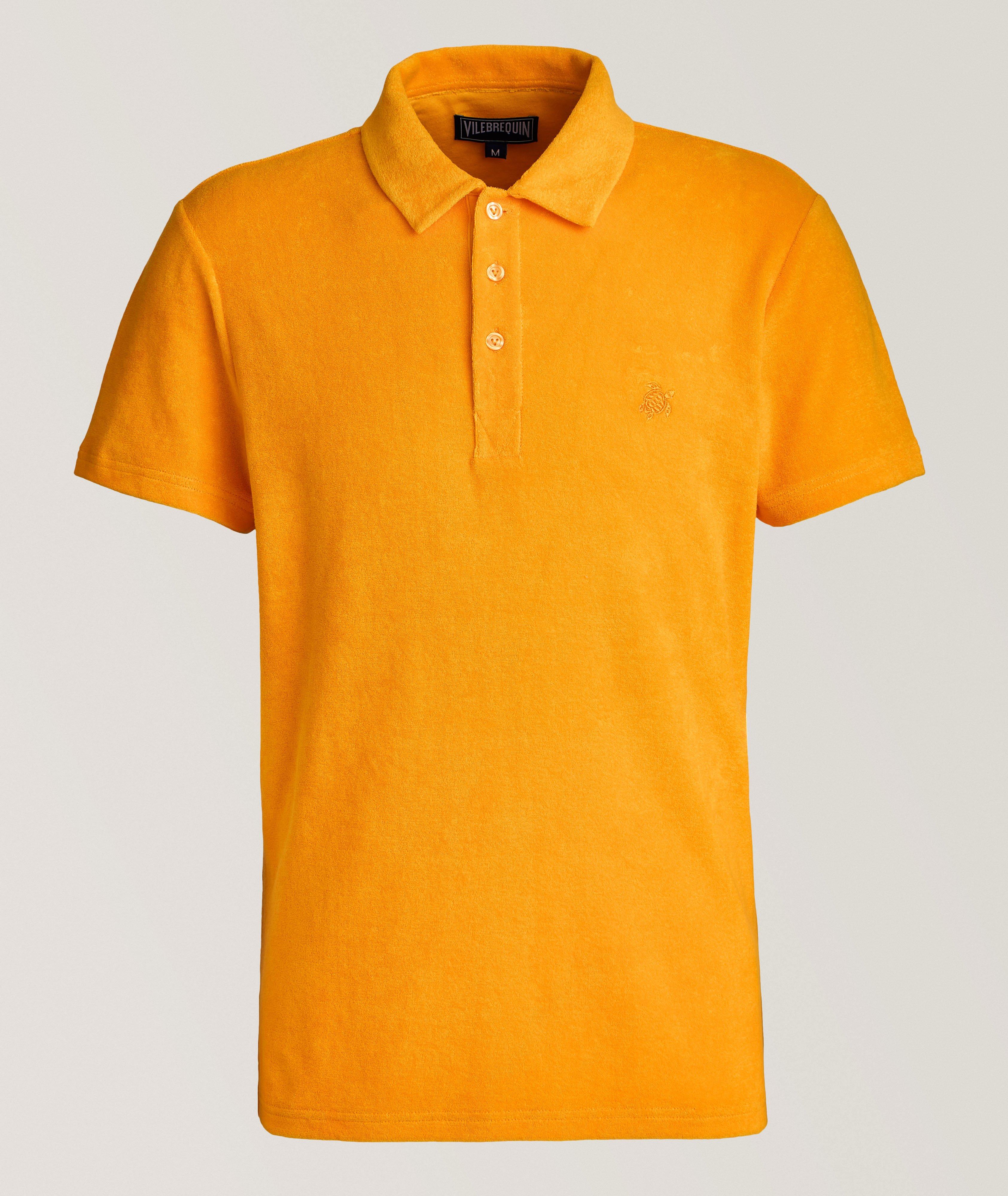 Terry Cotton-Blend Polo