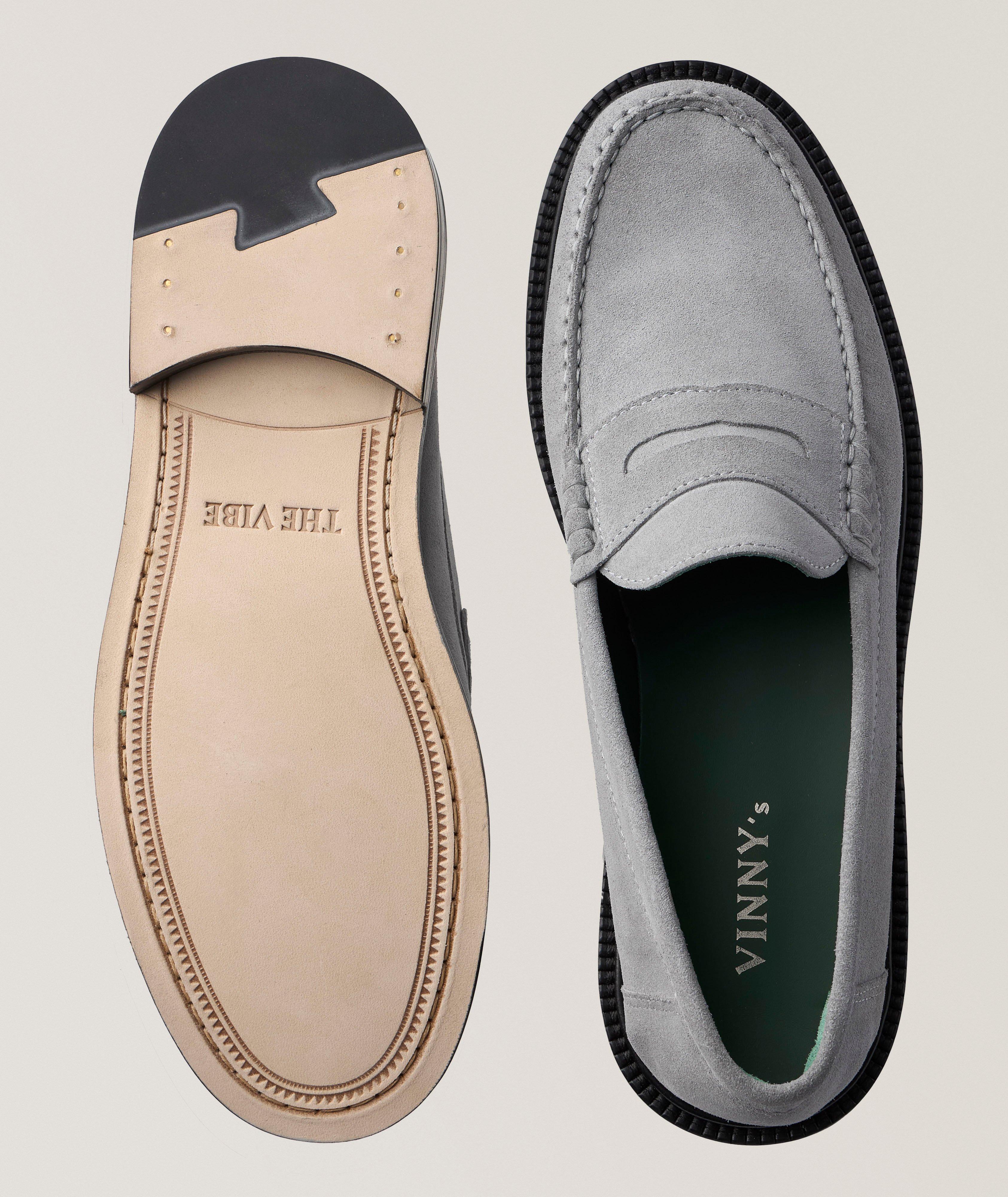 Suede Moccasin Penny Loafers image 2