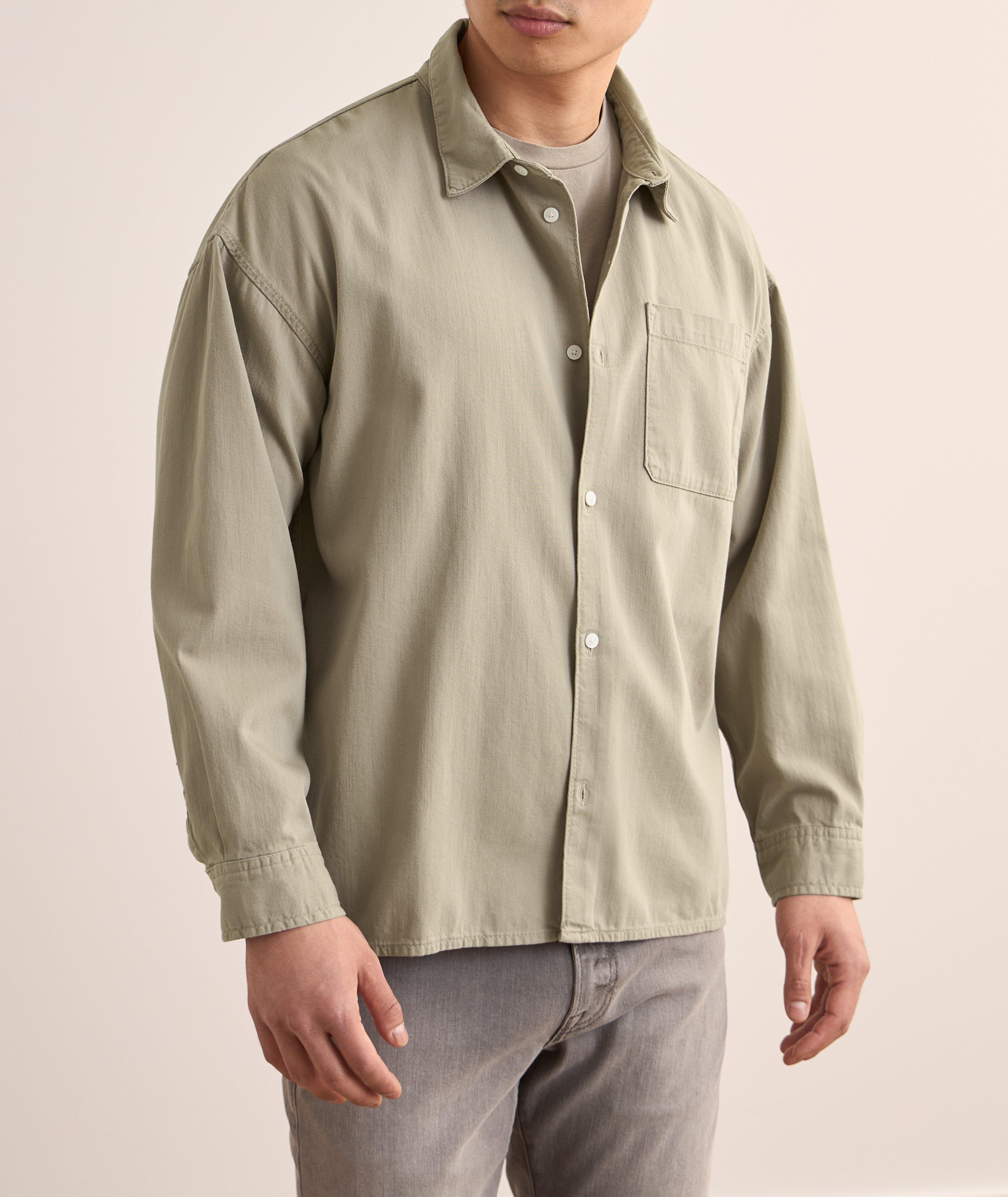 Chemise décontractée en denim image 1