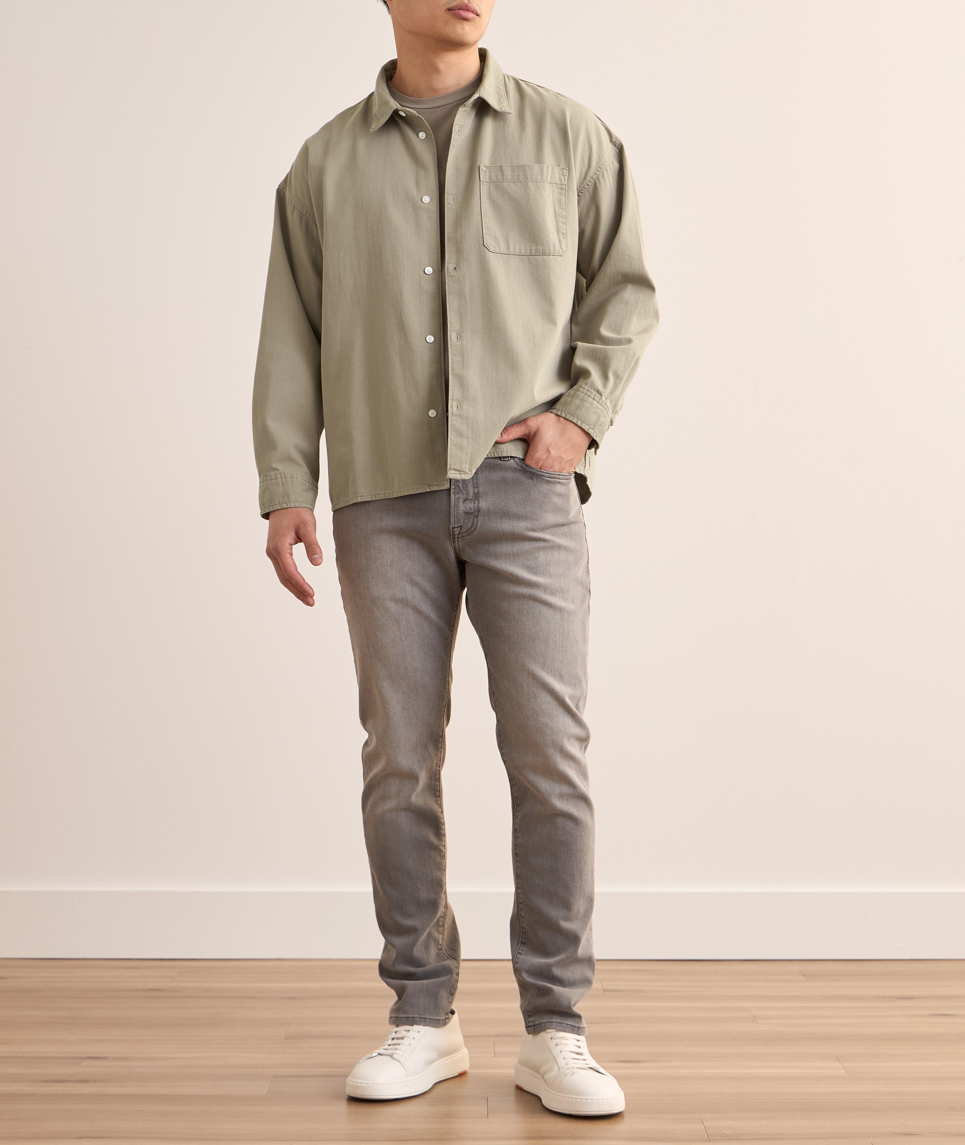 Chemise décontractée en denim image 4