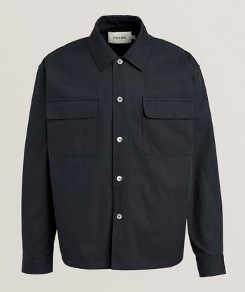 Moncler Fredarola Virgin Wool Shirt Jacket | Coats | Harry Rosen