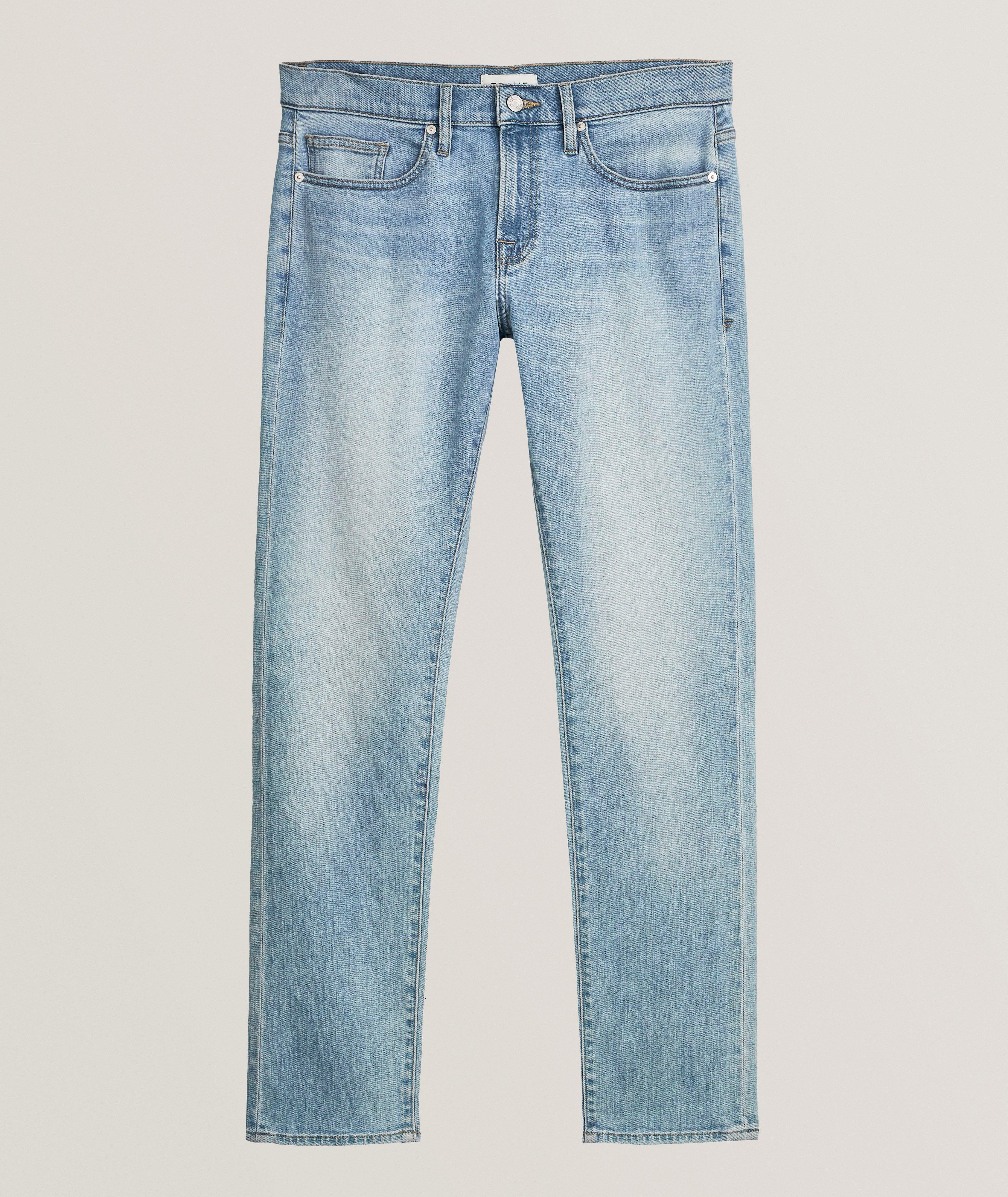 L'Homme Slim Stretch-Cotton Jeans image 0