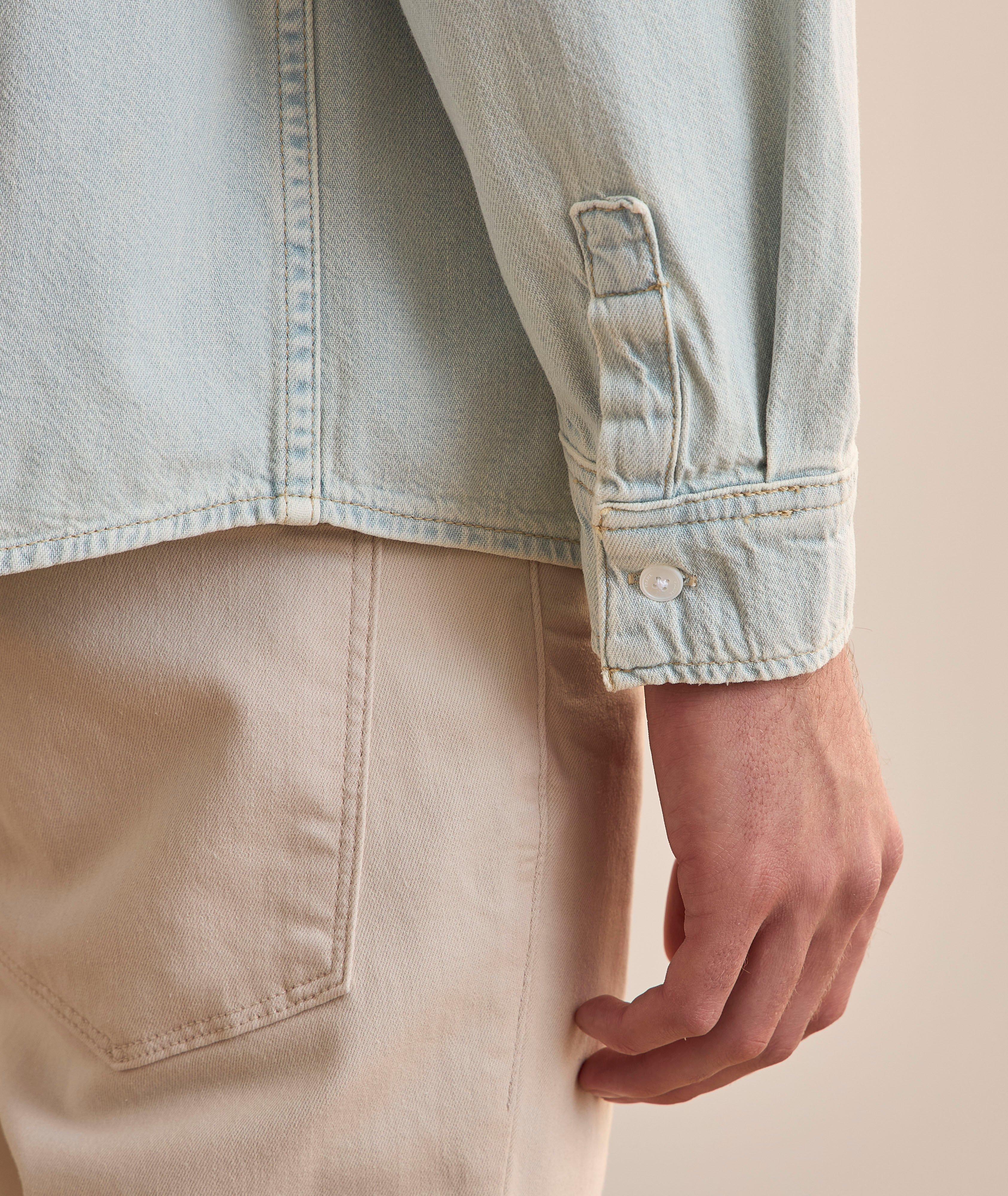 Chemise décontractée en denim image 4