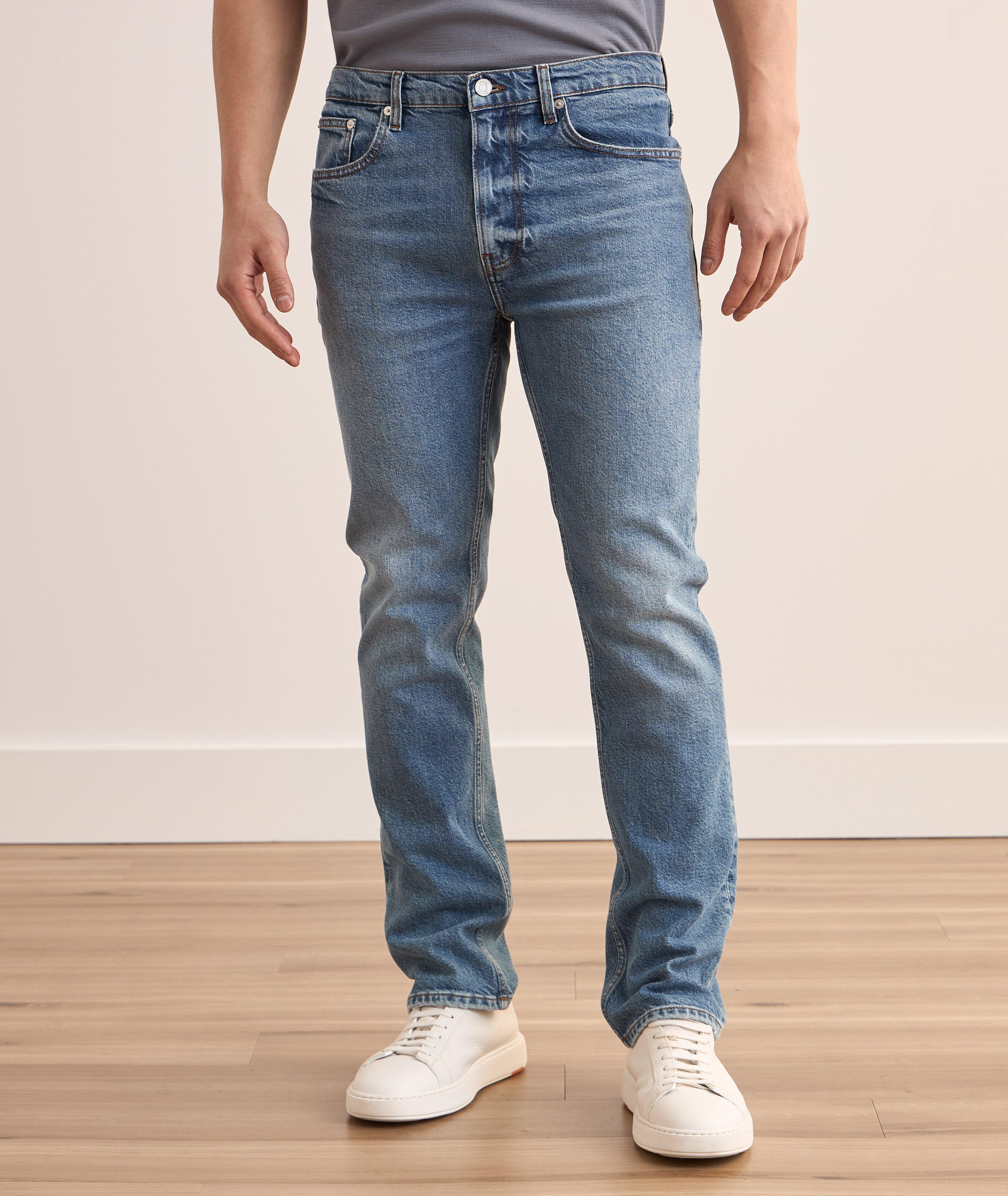 Modern Straight Stretch-Cotton Jeans image 2