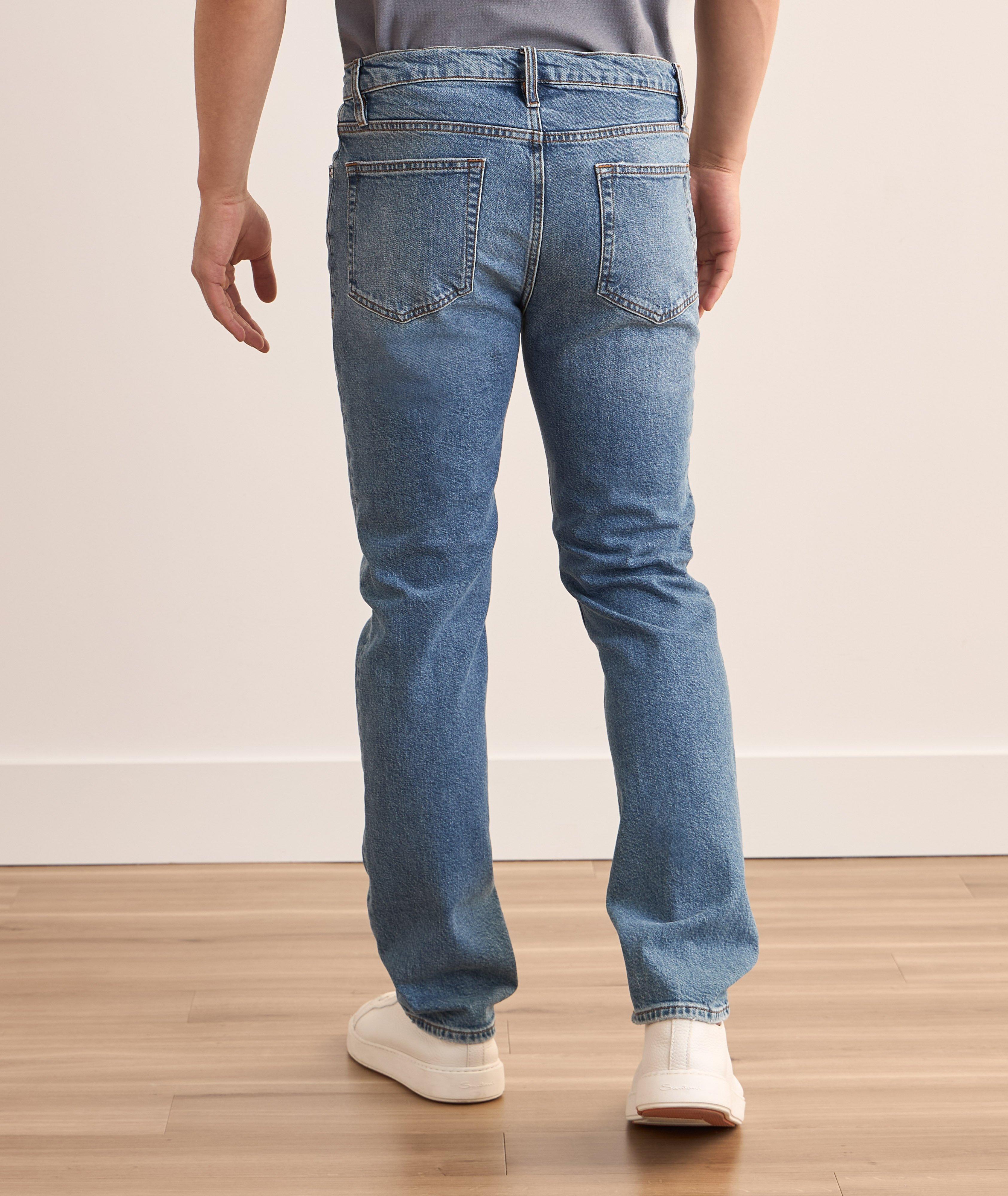 Modern Straight Stretch-Cotton Jeans image 3