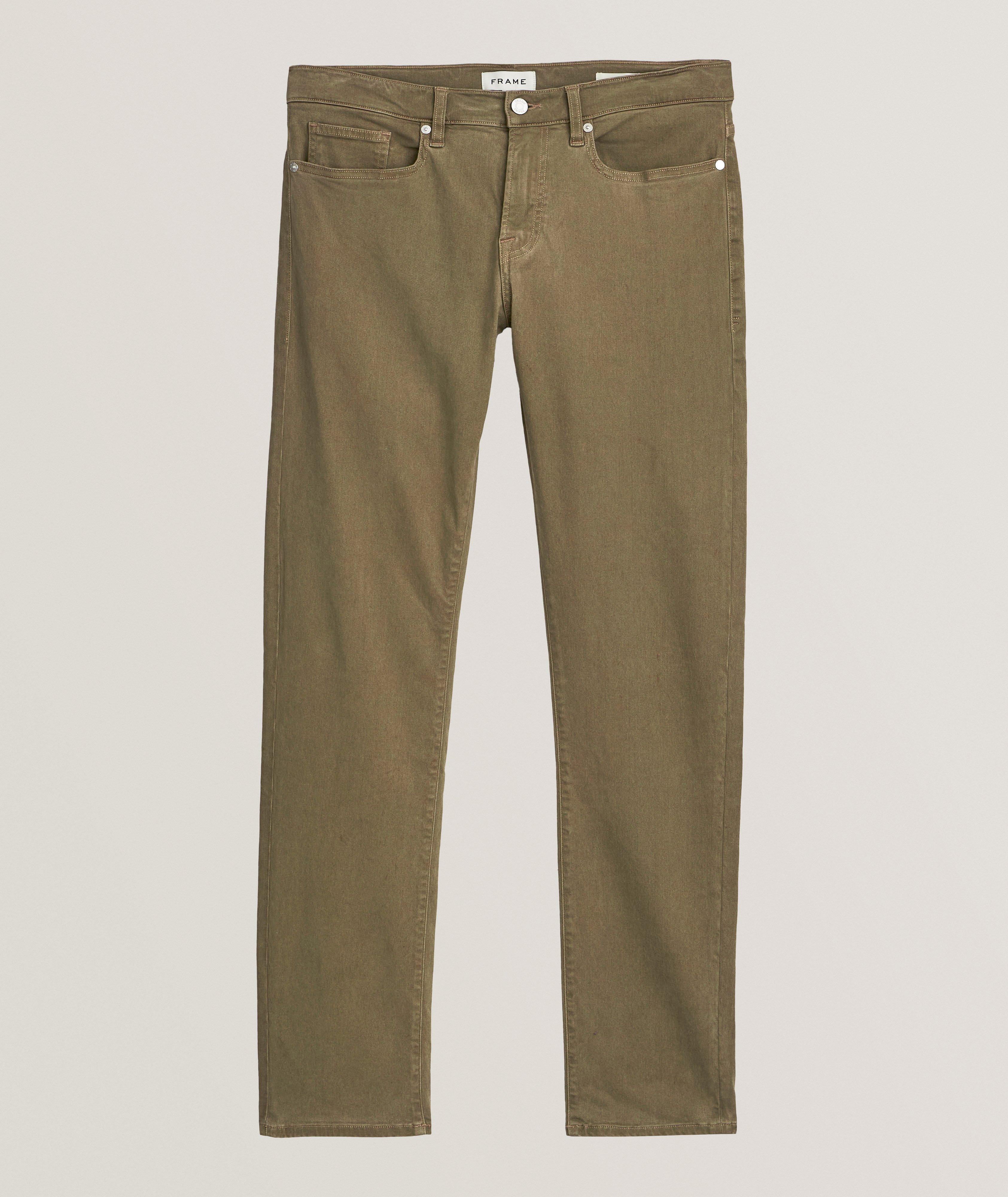 Frame L'Homme Slim Five-Pocket Pants 