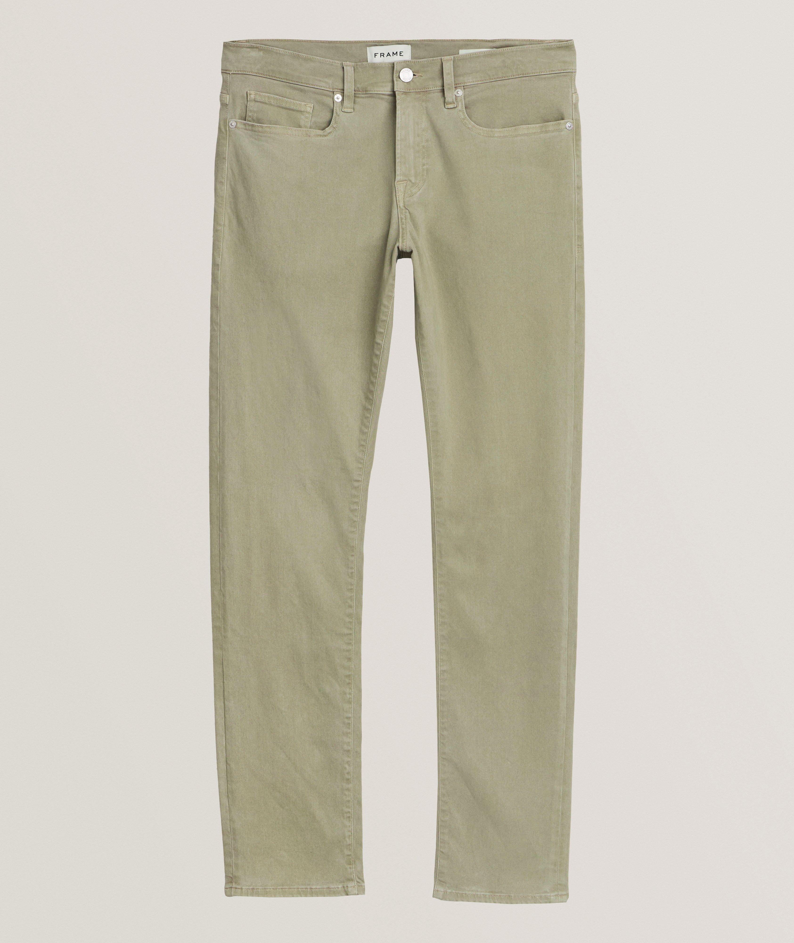 Frame L'Homme Slim Five-Pocket Pants 