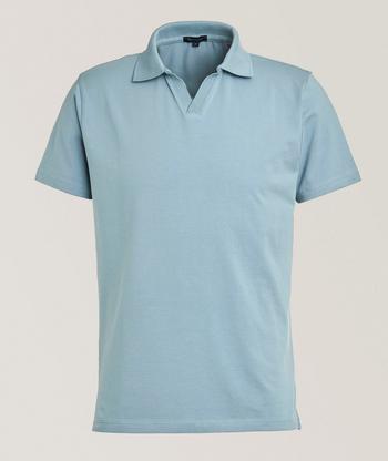 TOM FORD Lyocell Piqué Cotton Polo | Polos | Harry Rosen