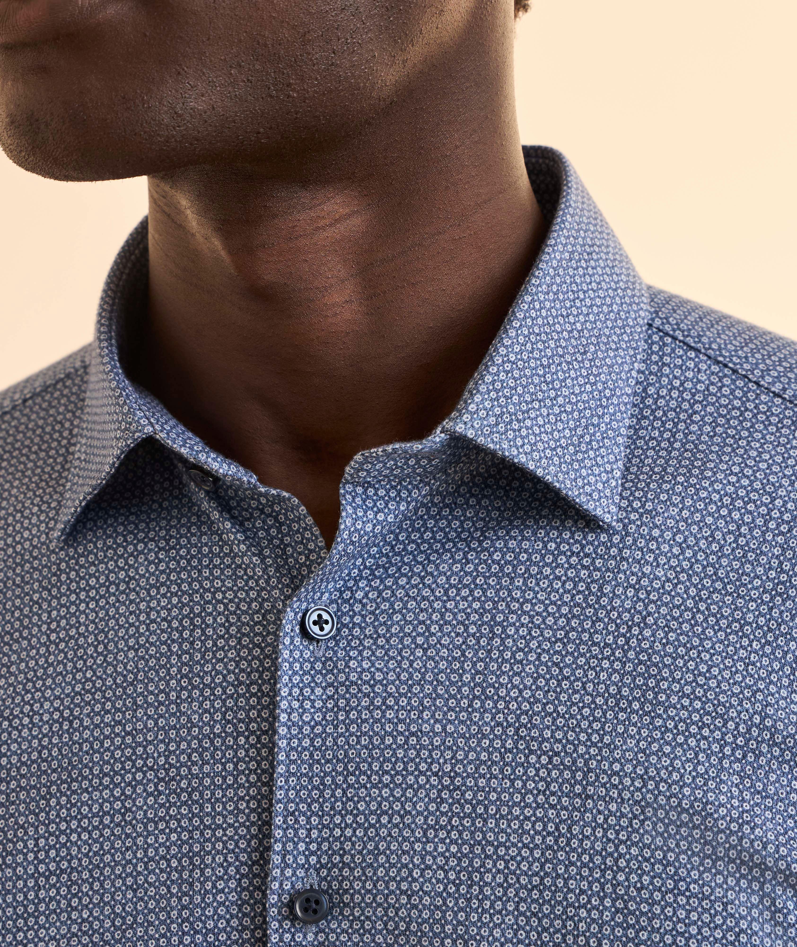 Circle Neat-Print Cotton Jersey Shirt  image 3