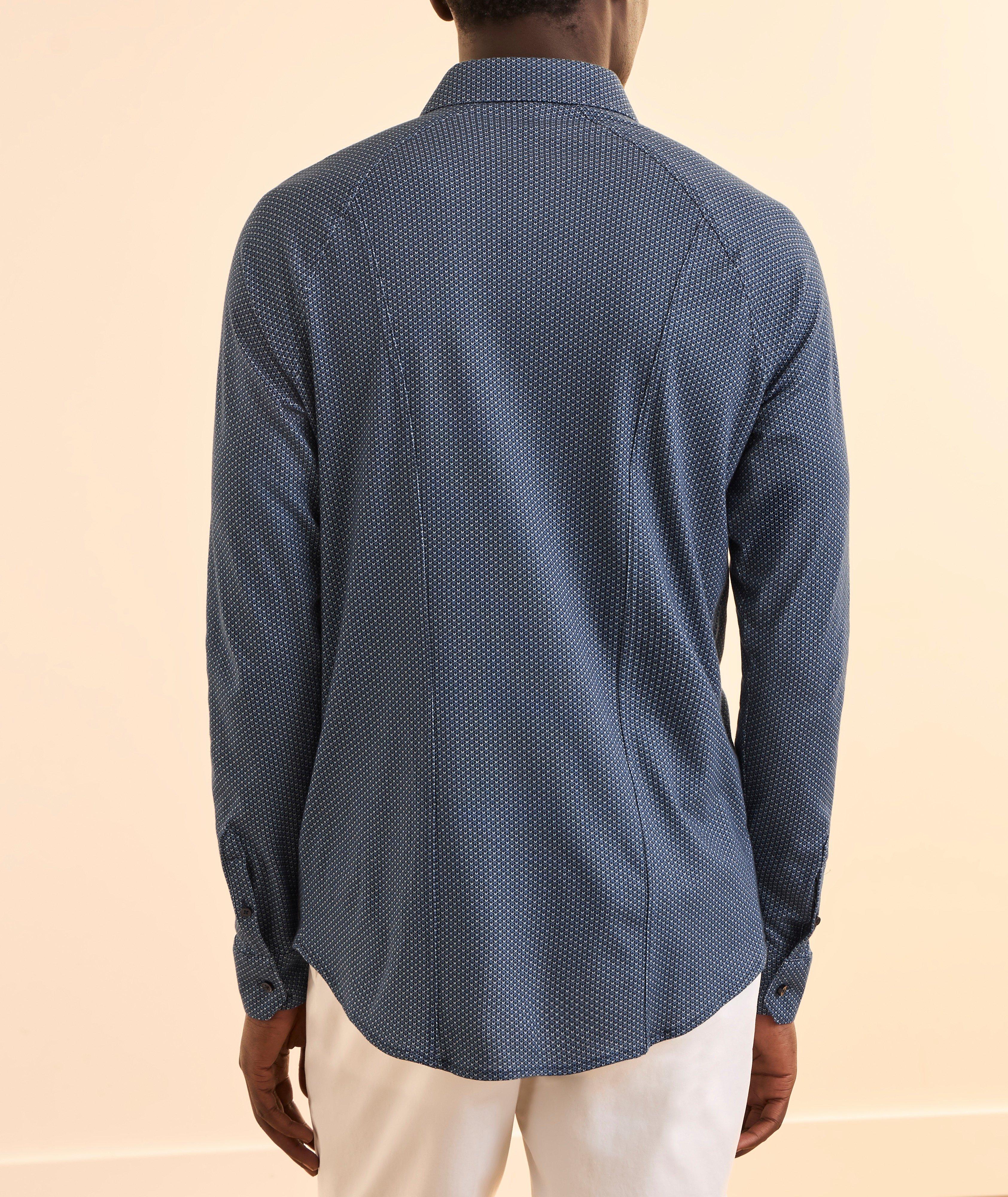 Neat-Print Cotton Jersey Shirt image 2