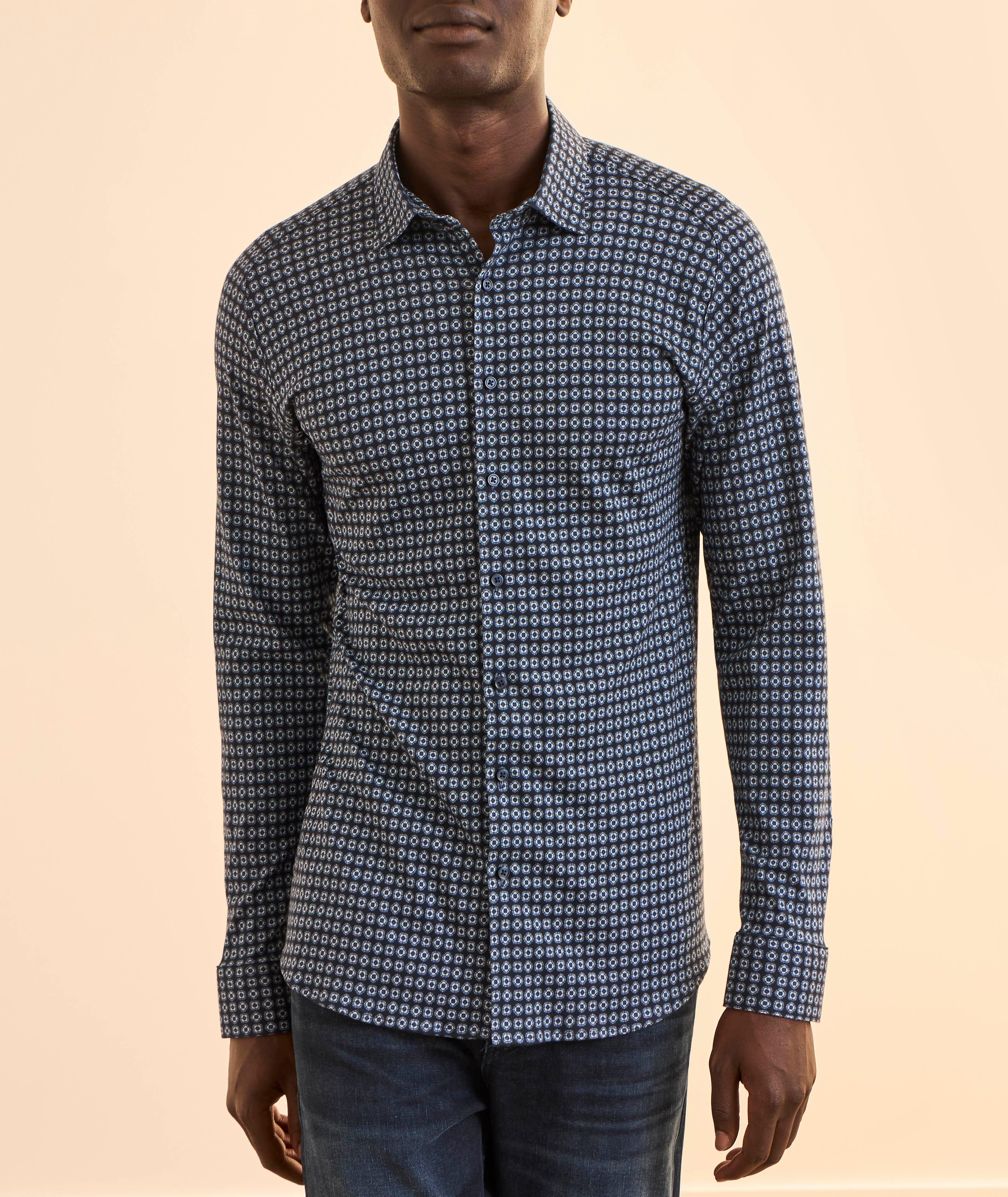 Medallion-Print Cotton Shirt  image 1