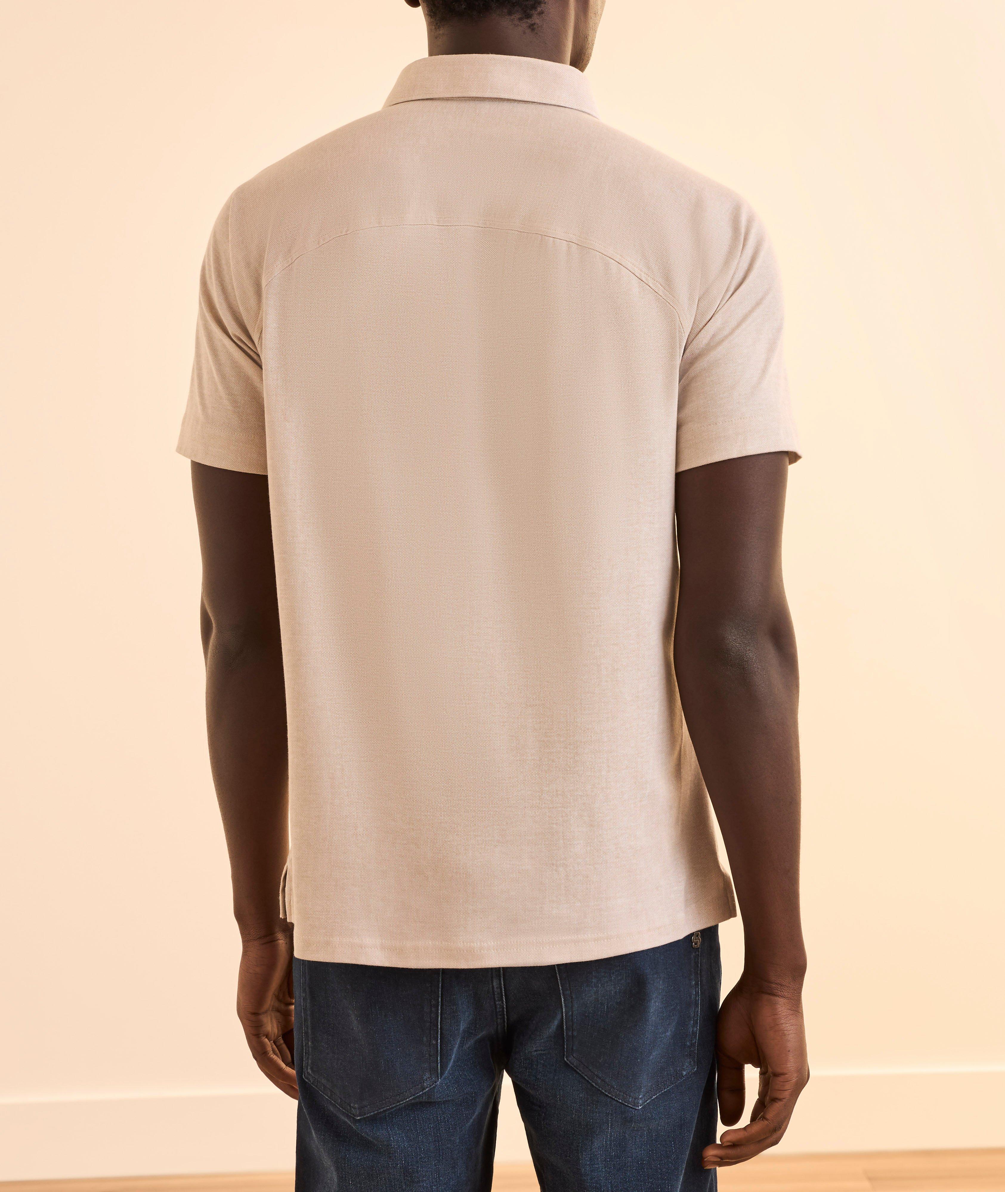Interlock Jersey Cotton Piqué Polo image 2
