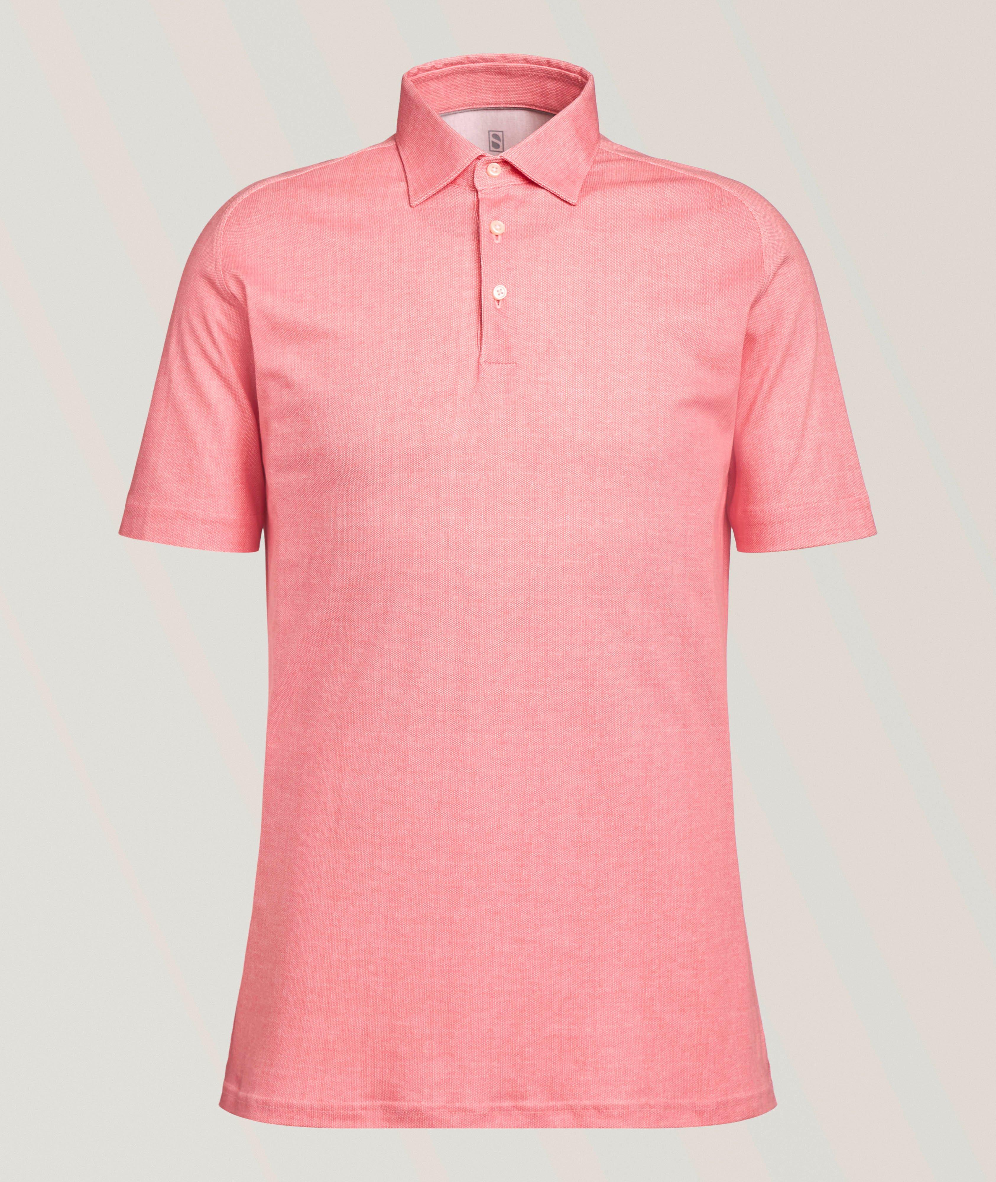 Interlock Jersey Cotton Piqué Polo image 0