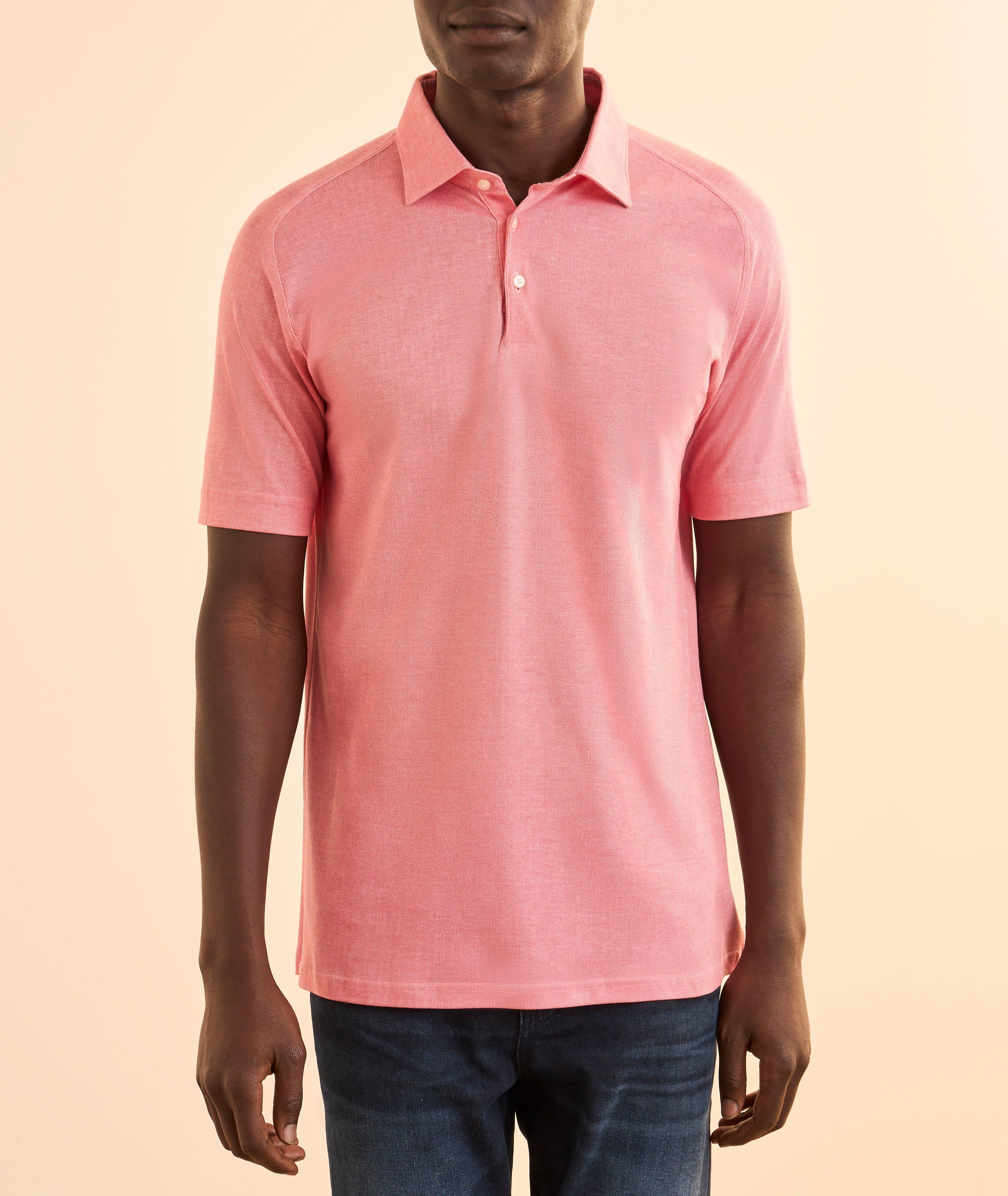 Interlock Jersey Cotton Piqué Polo image 1