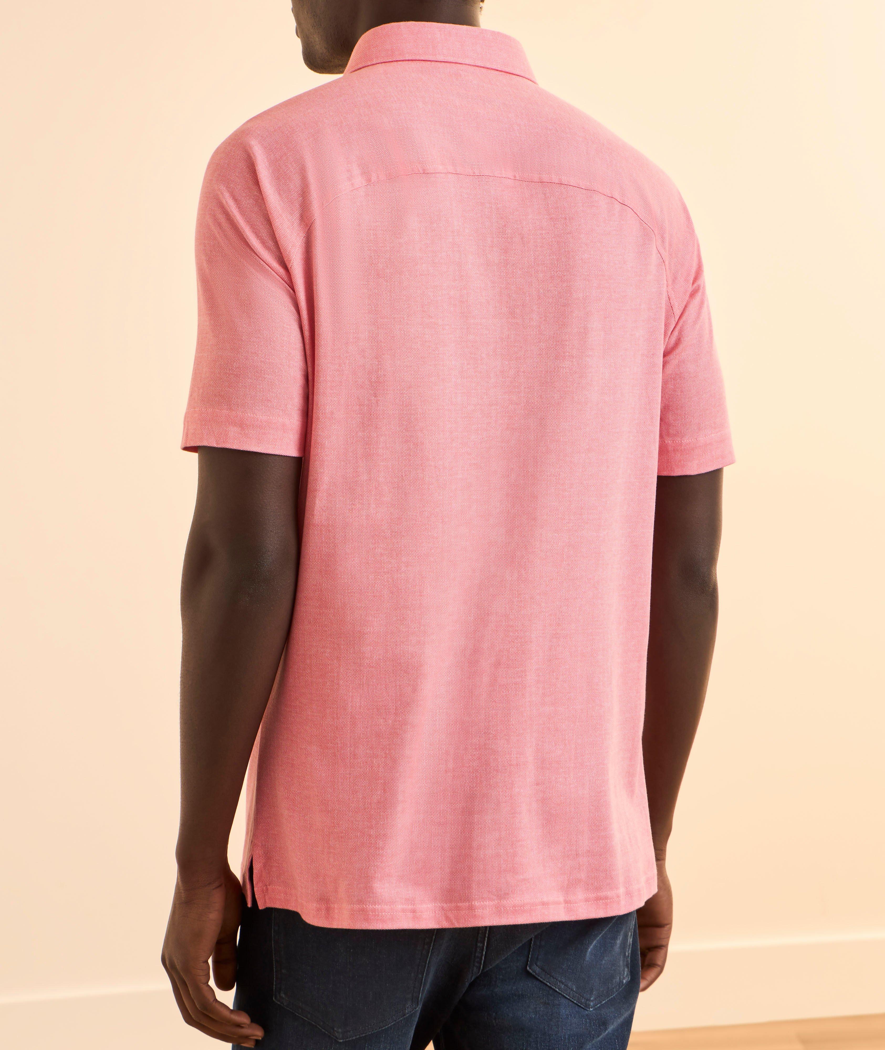 Interlock Jersey Cotton Piqué Polo image 2
