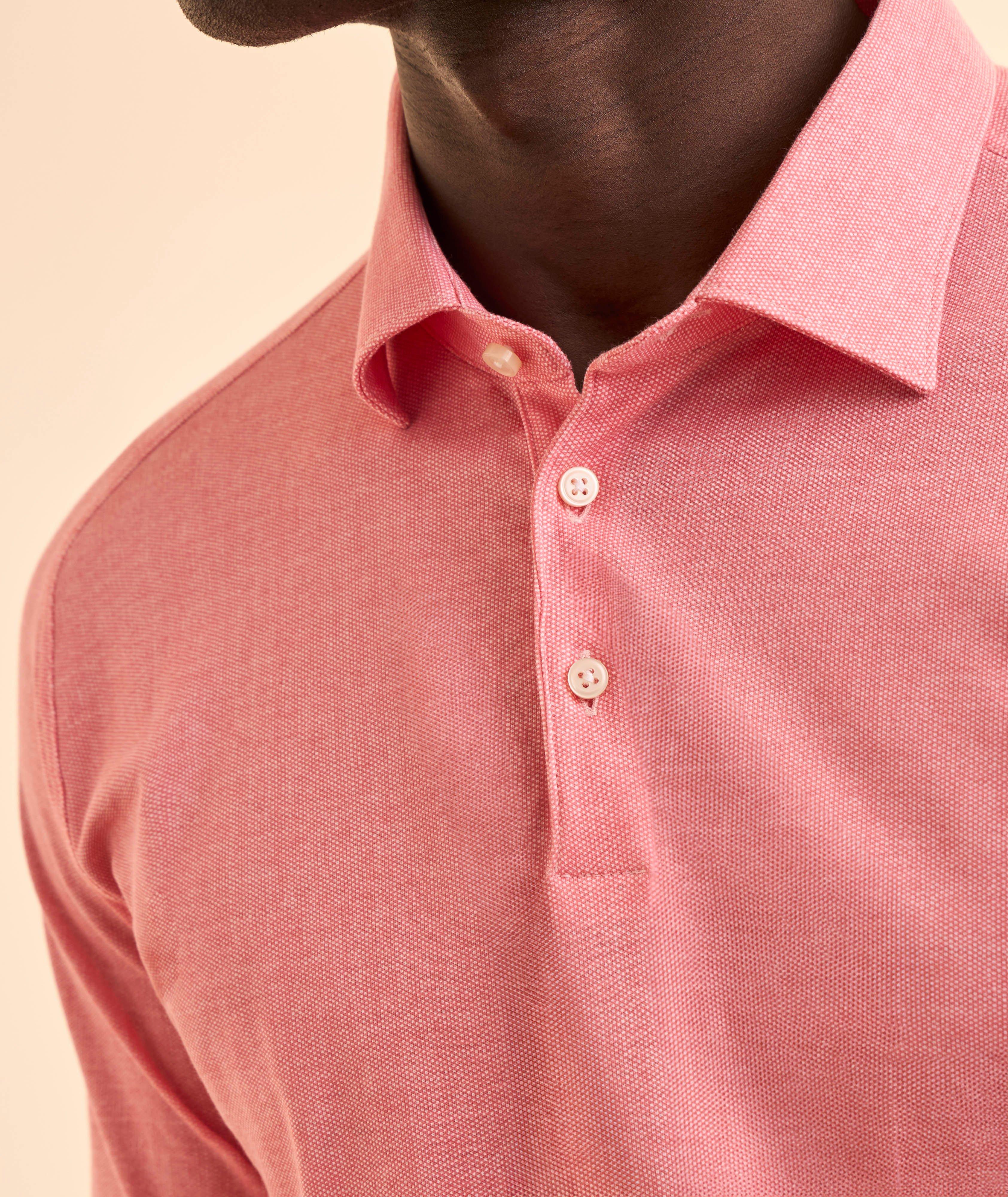 Interlock Jersey Cotton Piqué Polo image 3