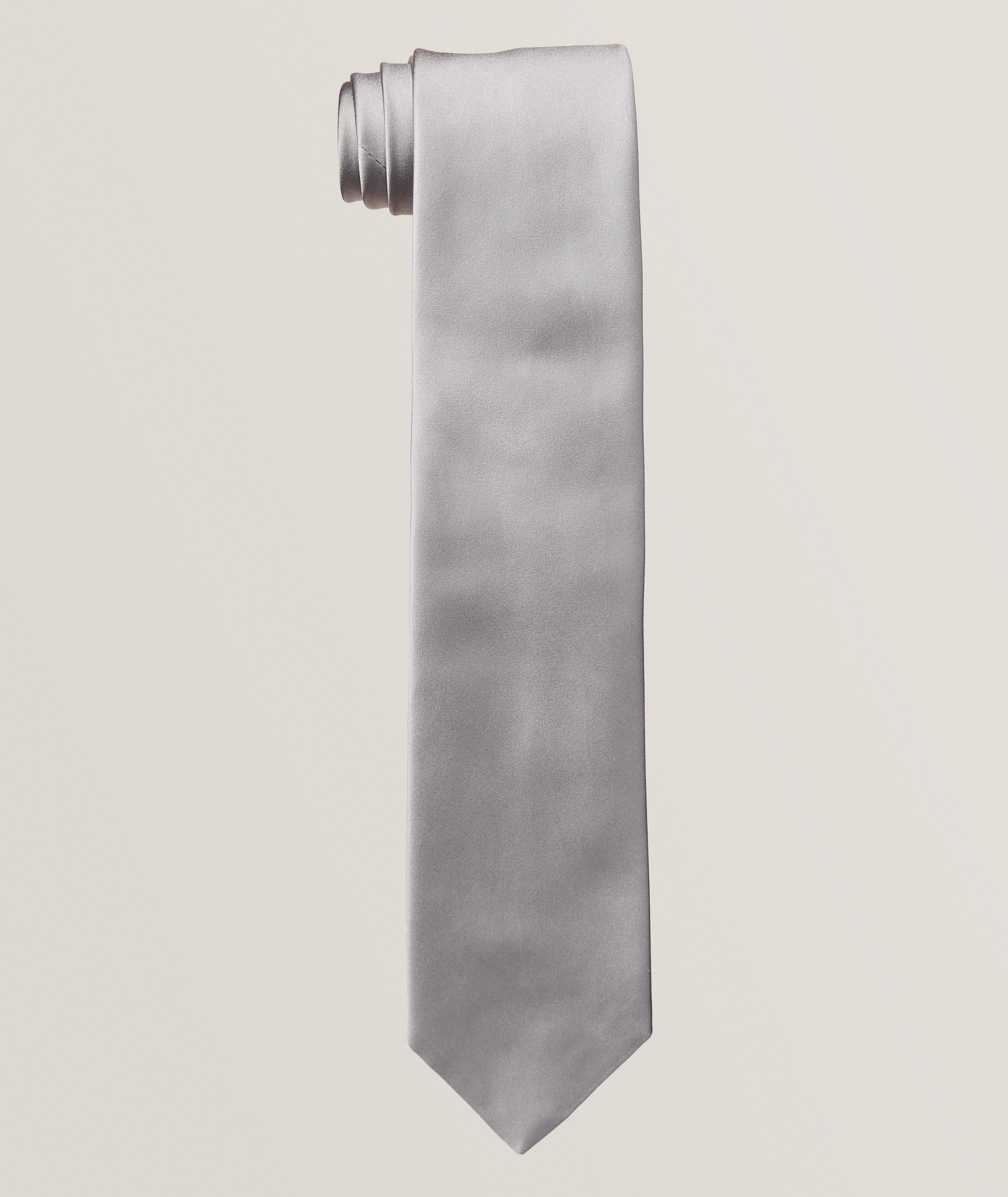Solid Silk Tie
