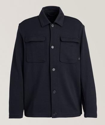 BRUNELLO CUCINELLI リネン ギャバジン シャツジャケット Denim jacket for Man in Khaki | Brunello Cucinelli