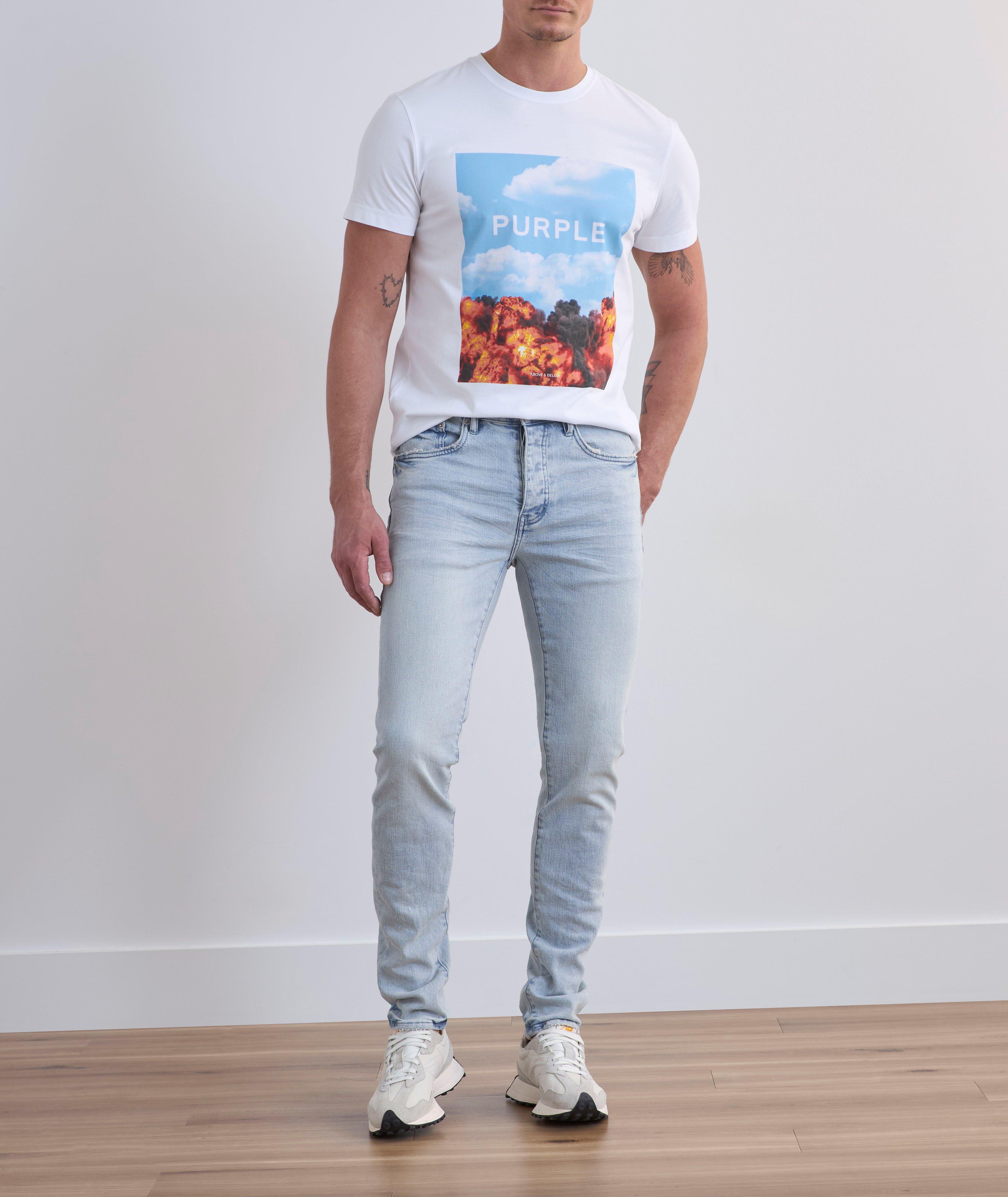 P001 Stretch-Cotton Skinny Jeans image 5