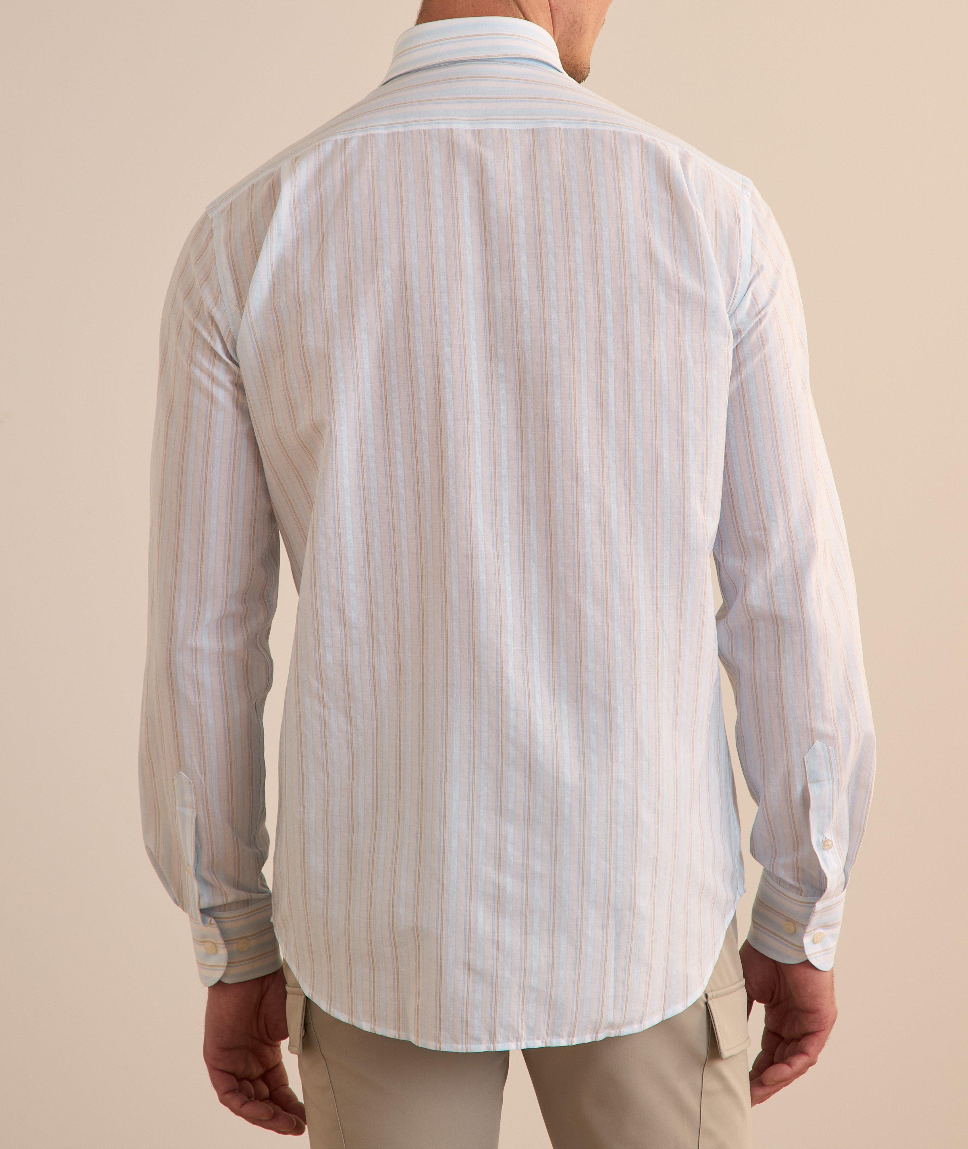 Summer Breeze Striped Cotton Shirt image 2