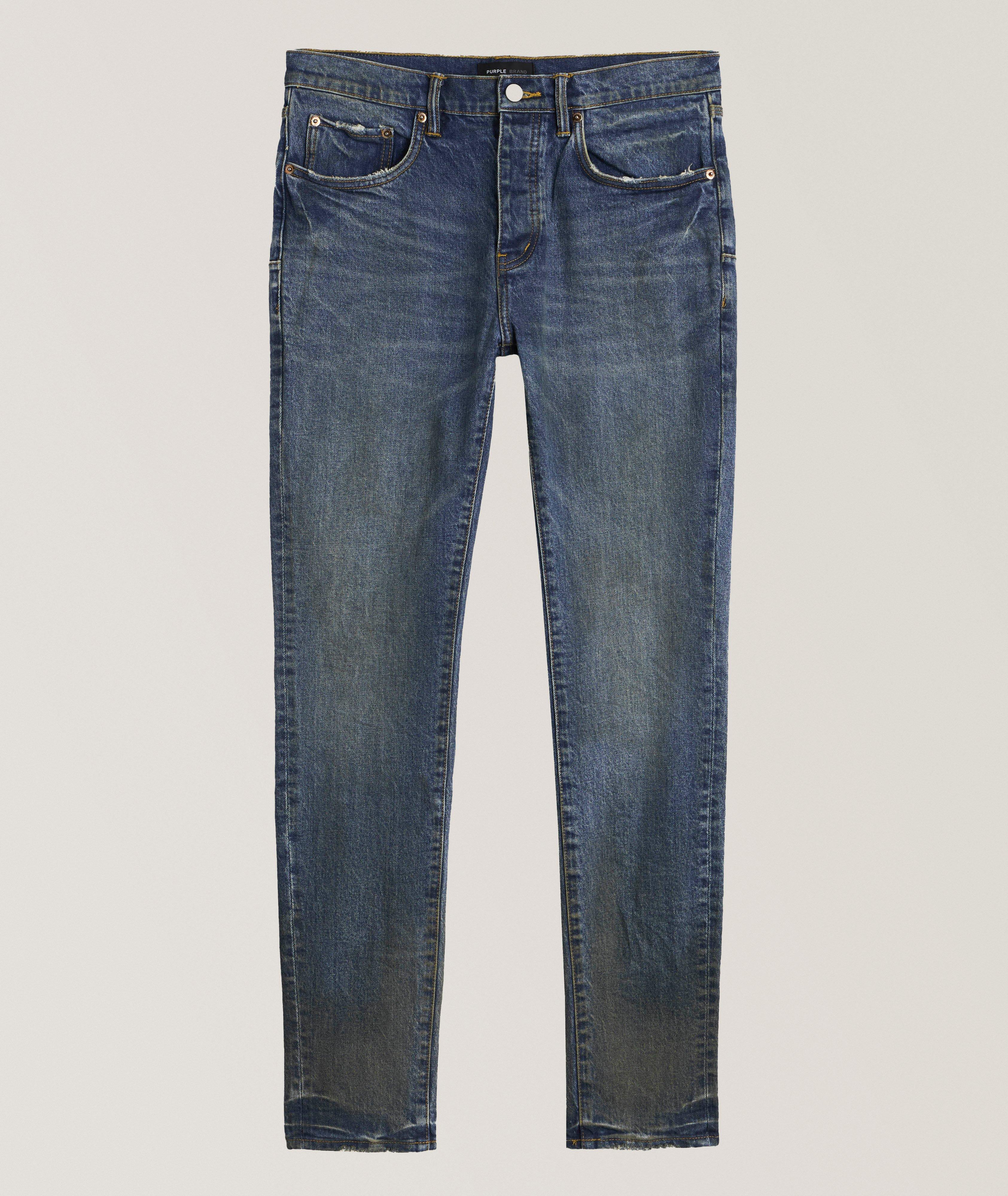 Purple Brand P005 Slim-Fit Cotton-Blend Jeans | Jeans | Final Cut