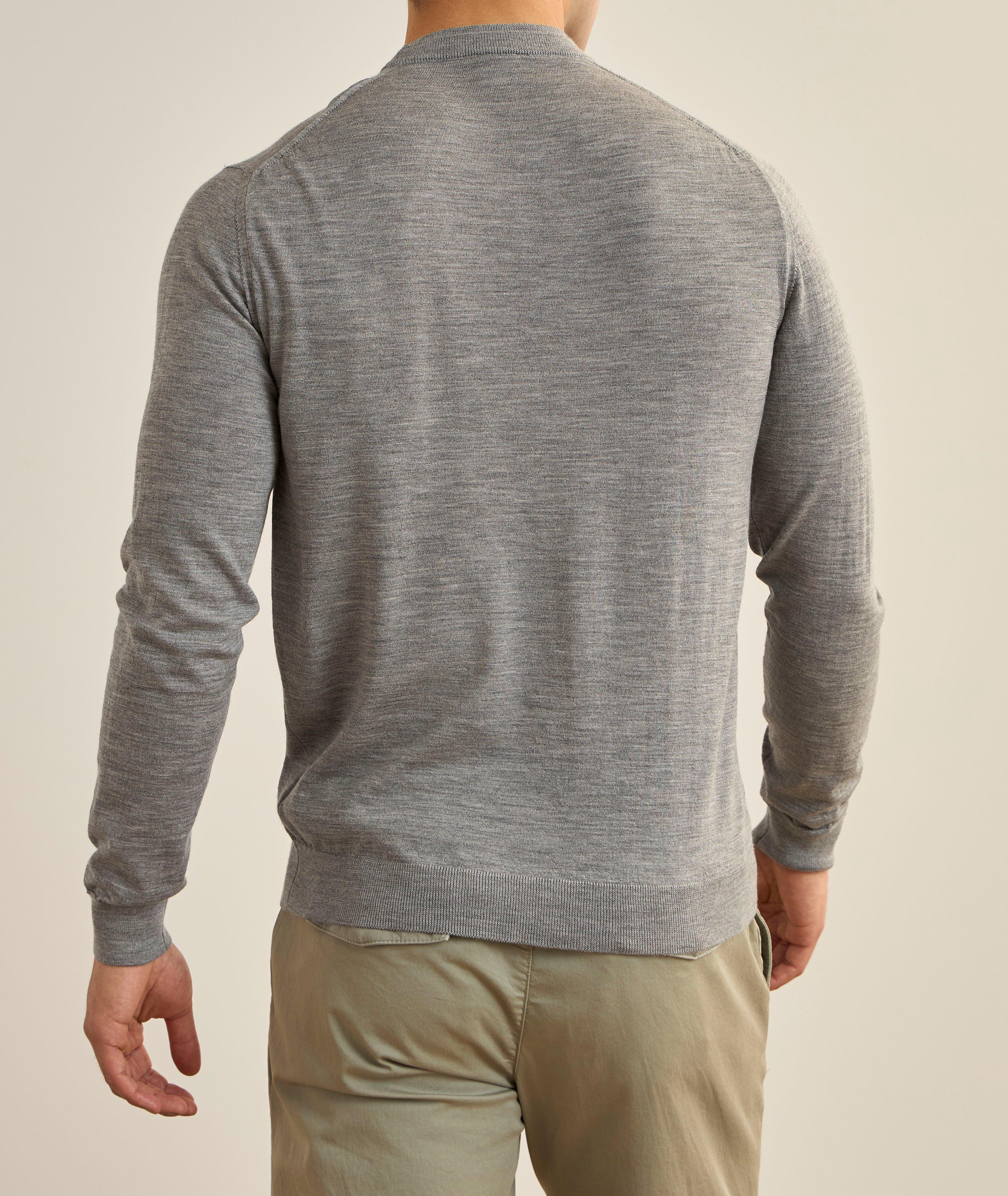 Pull en laine à col double image 2