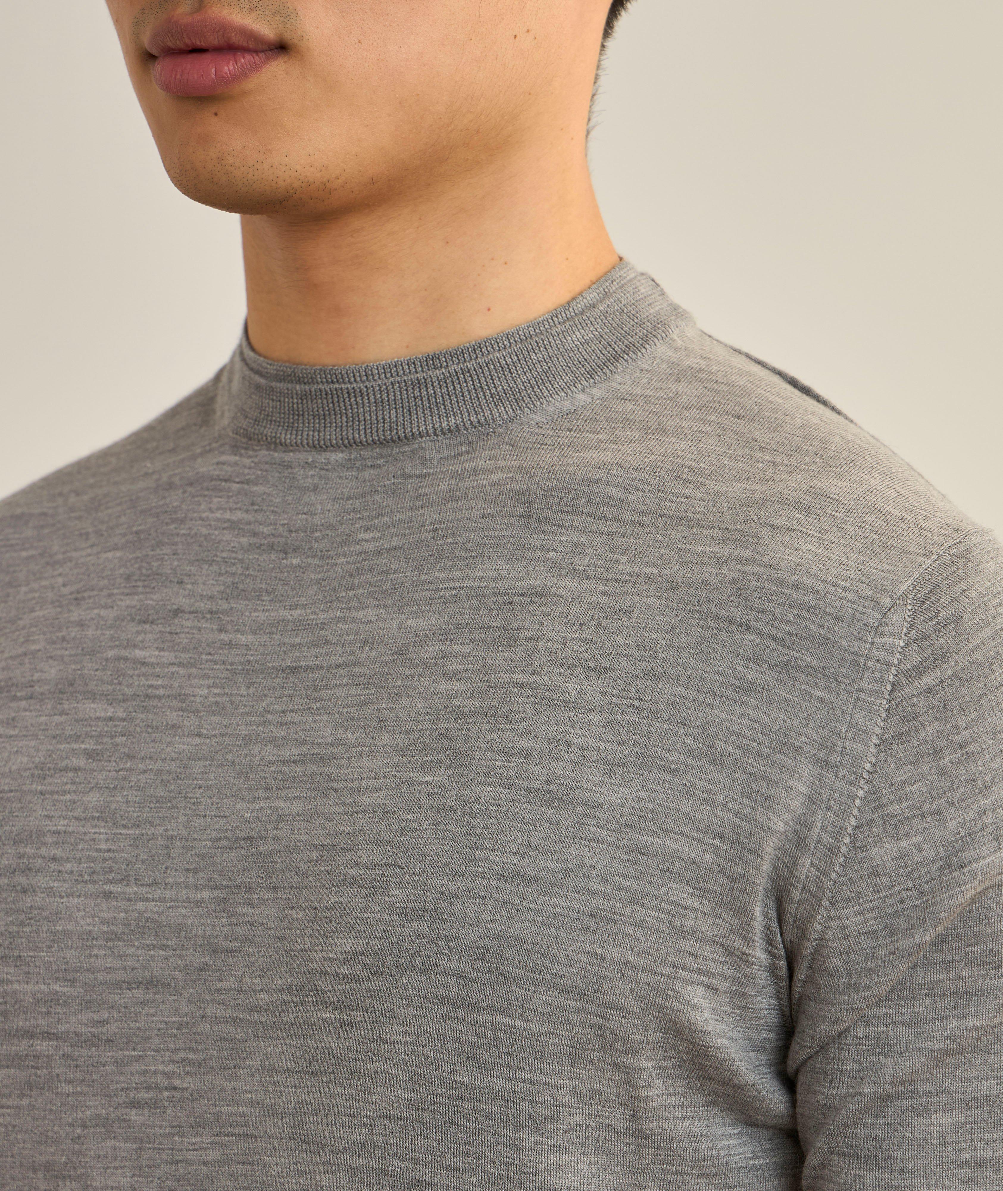 Pull en laine à col double image 3