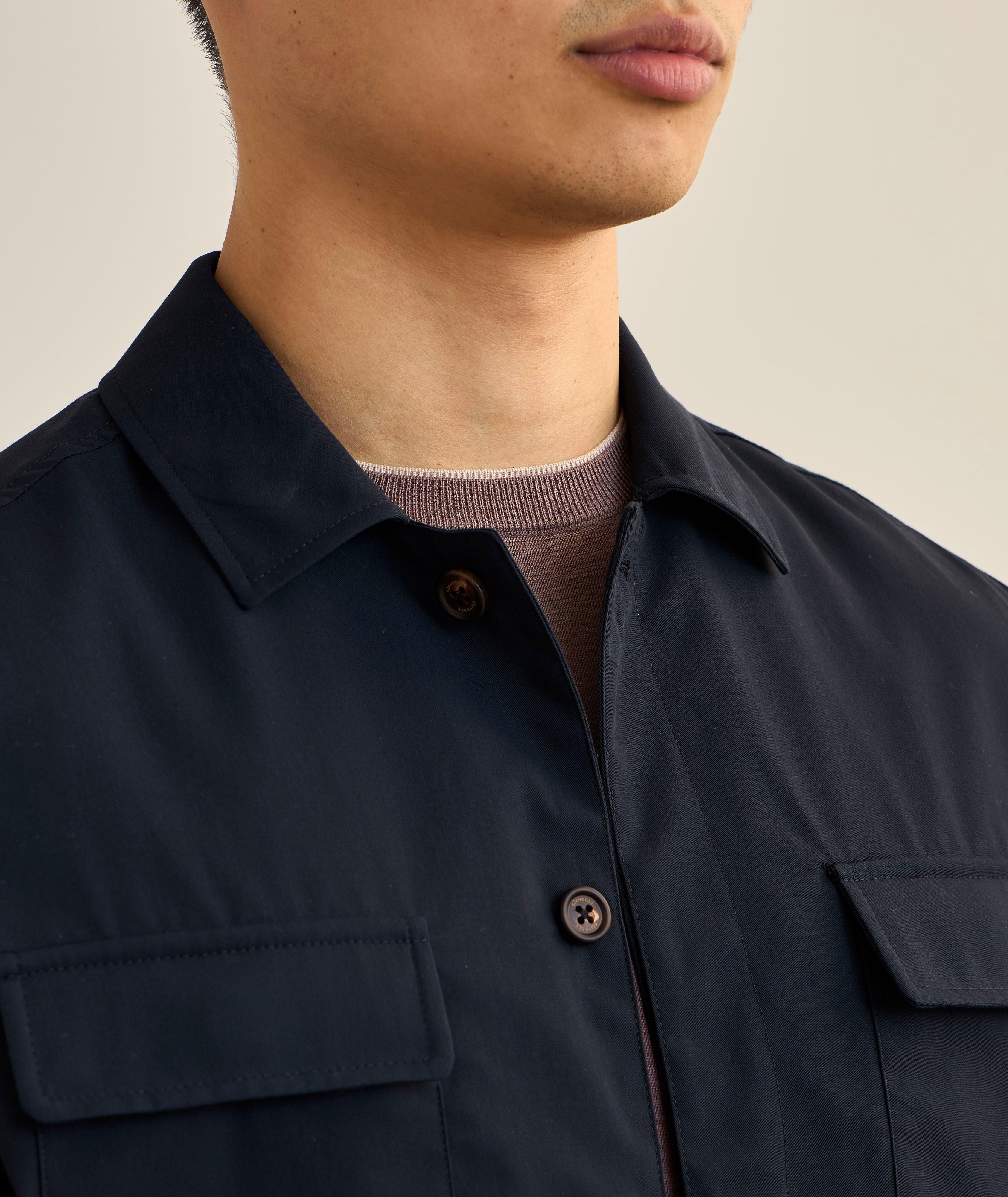 Cotton Overshirt image 3