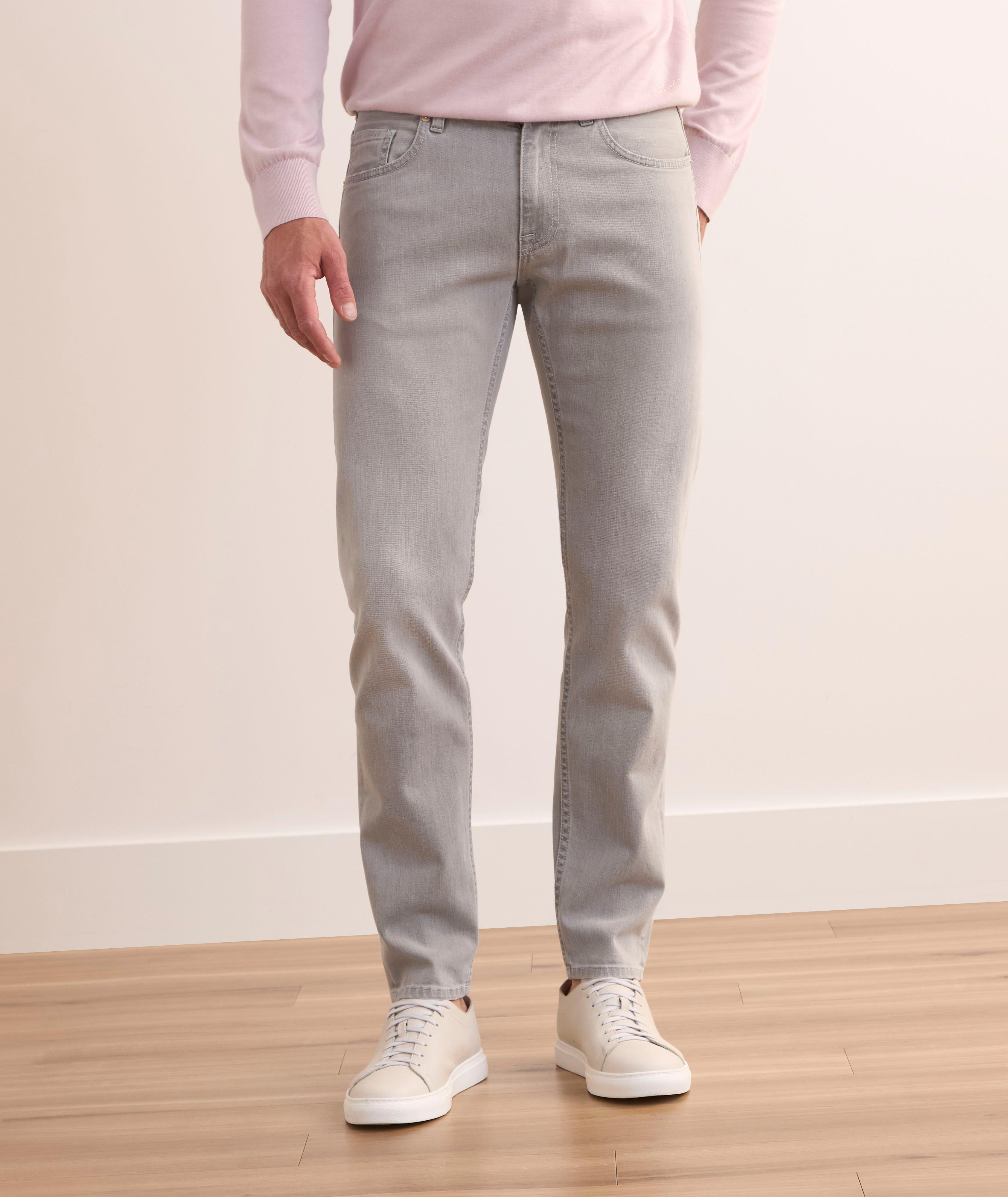 Stretch-Cotton Five-Pocket Pants image 2