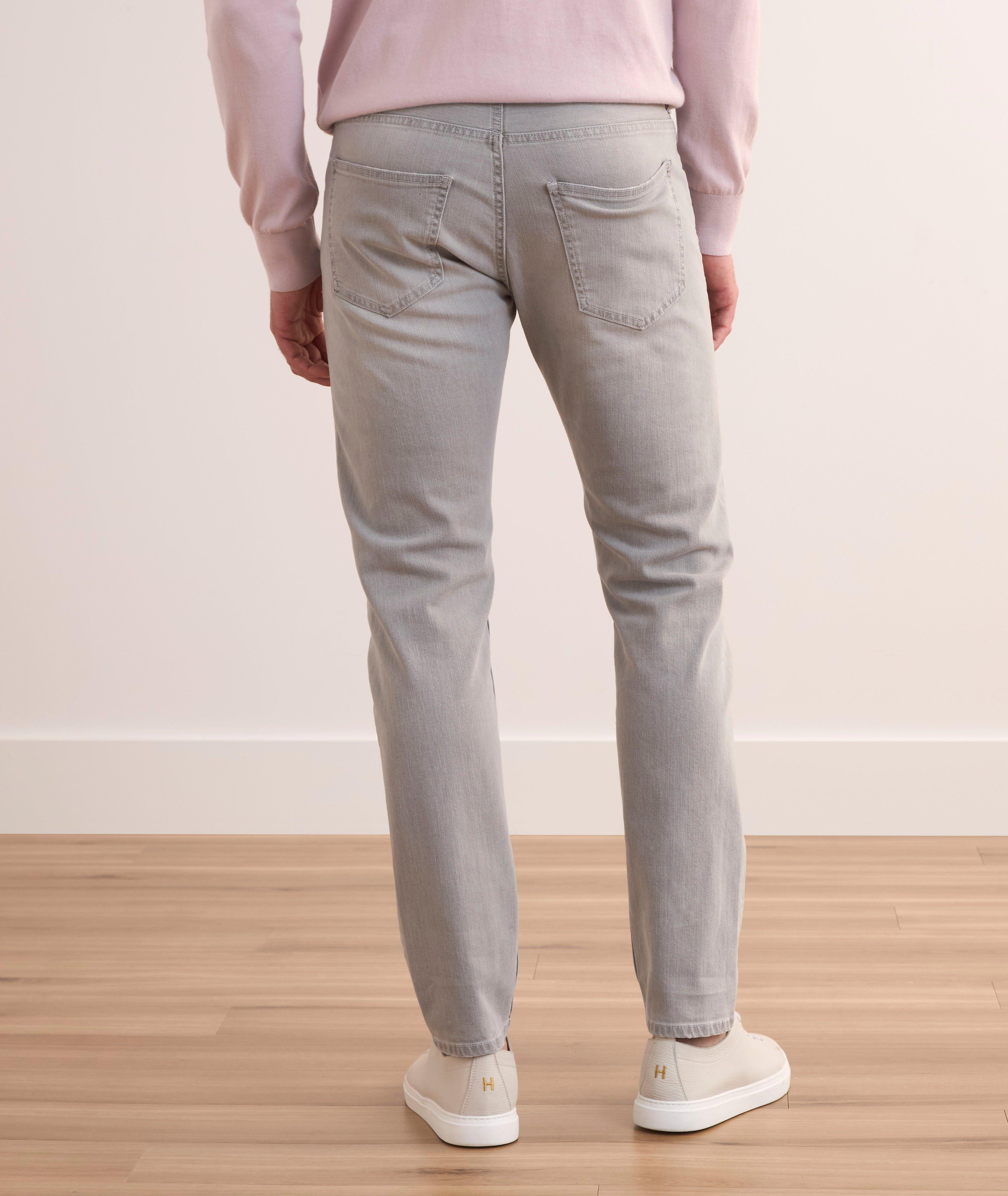 Stretch-Cotton Five-Pocket Pants image 3