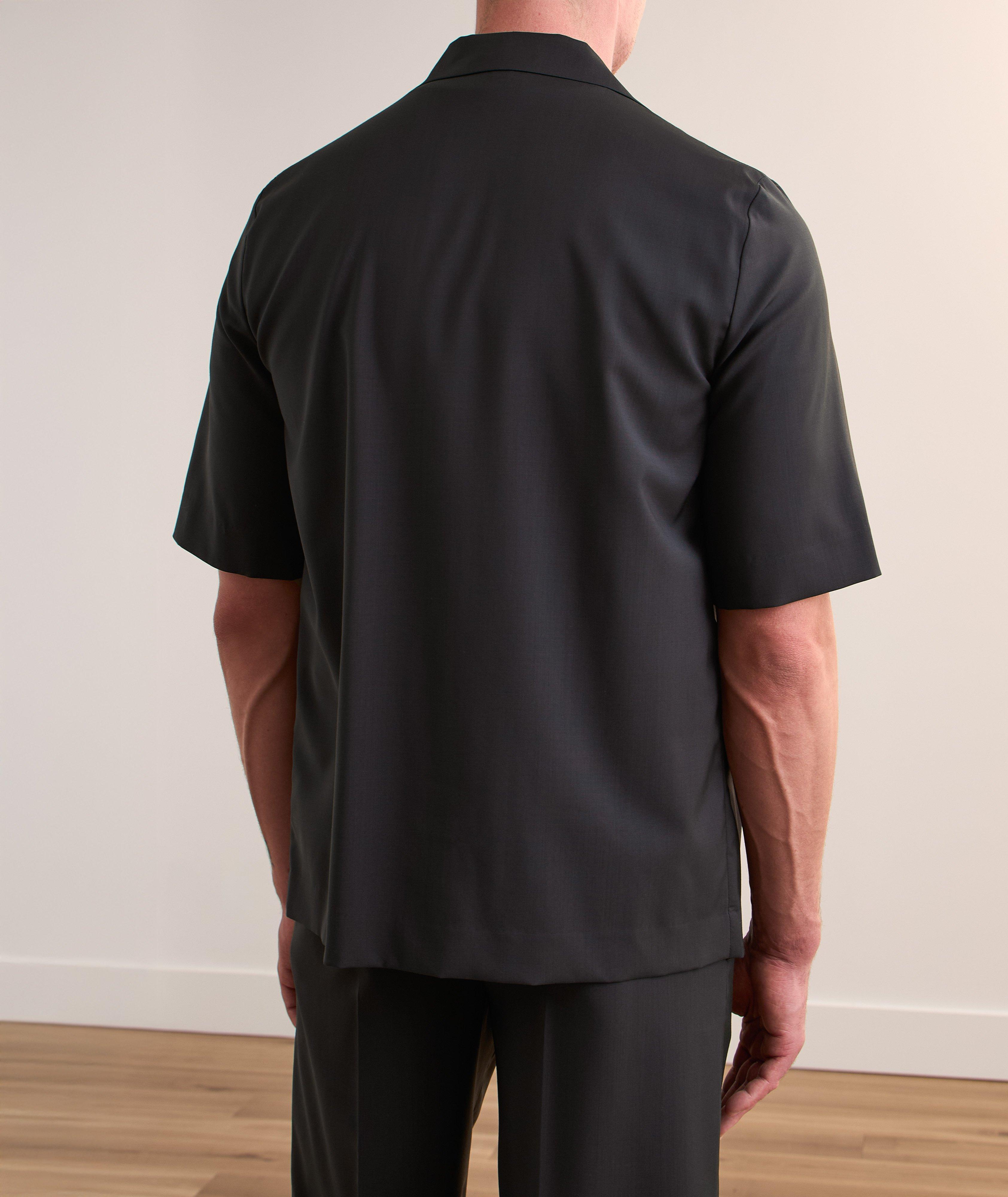 Virgin Wool Camp Shirt image 2