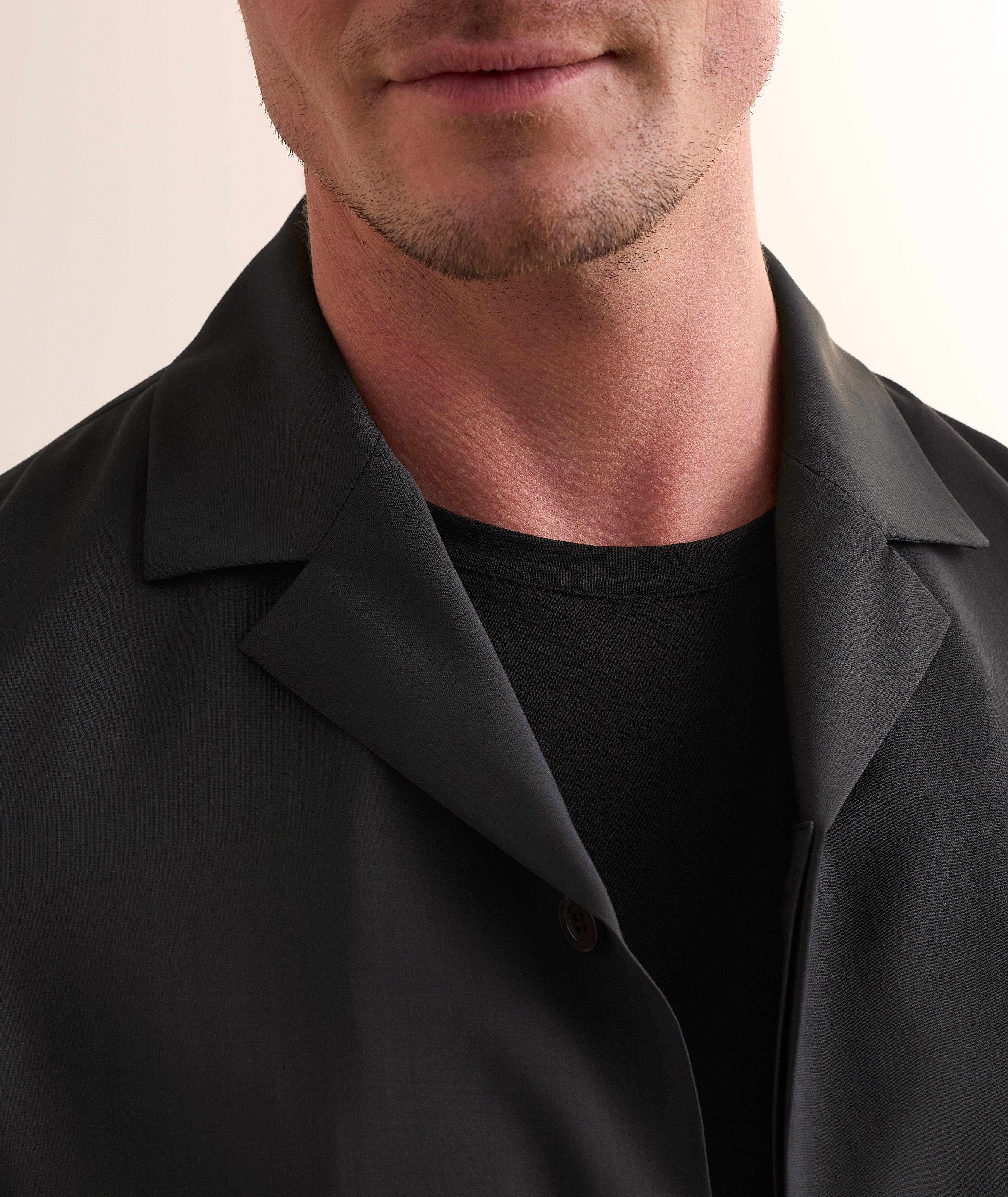 Virgin Wool Camp Shirt image 3