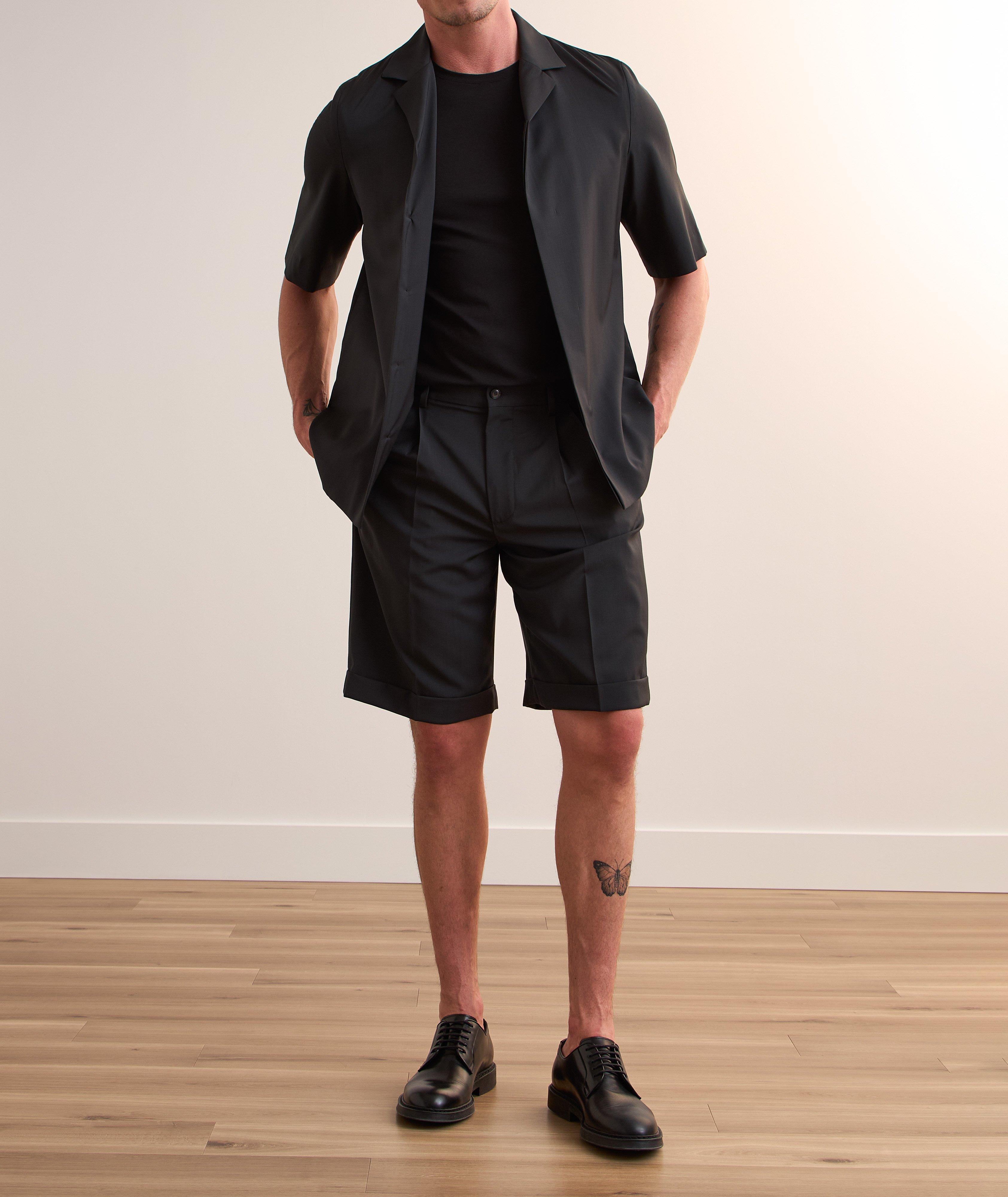 Virgin Wool Camp Shirt image 4