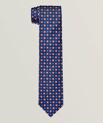 小物 JOHNLAWRENCESULLIVAN Silk tie Black Silk Twill Neck Tie