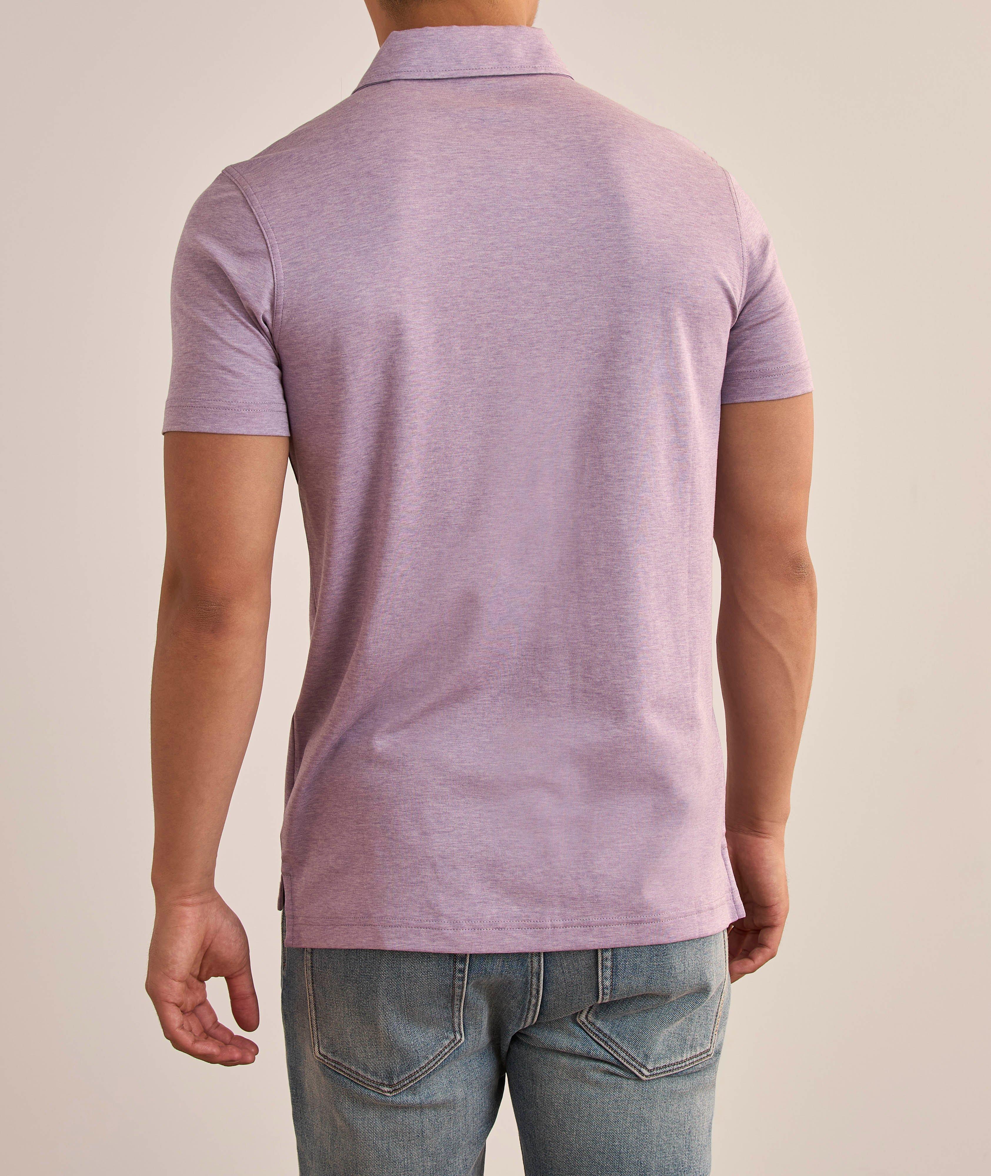 Sherwood Aqua Cotton Polo  image 2