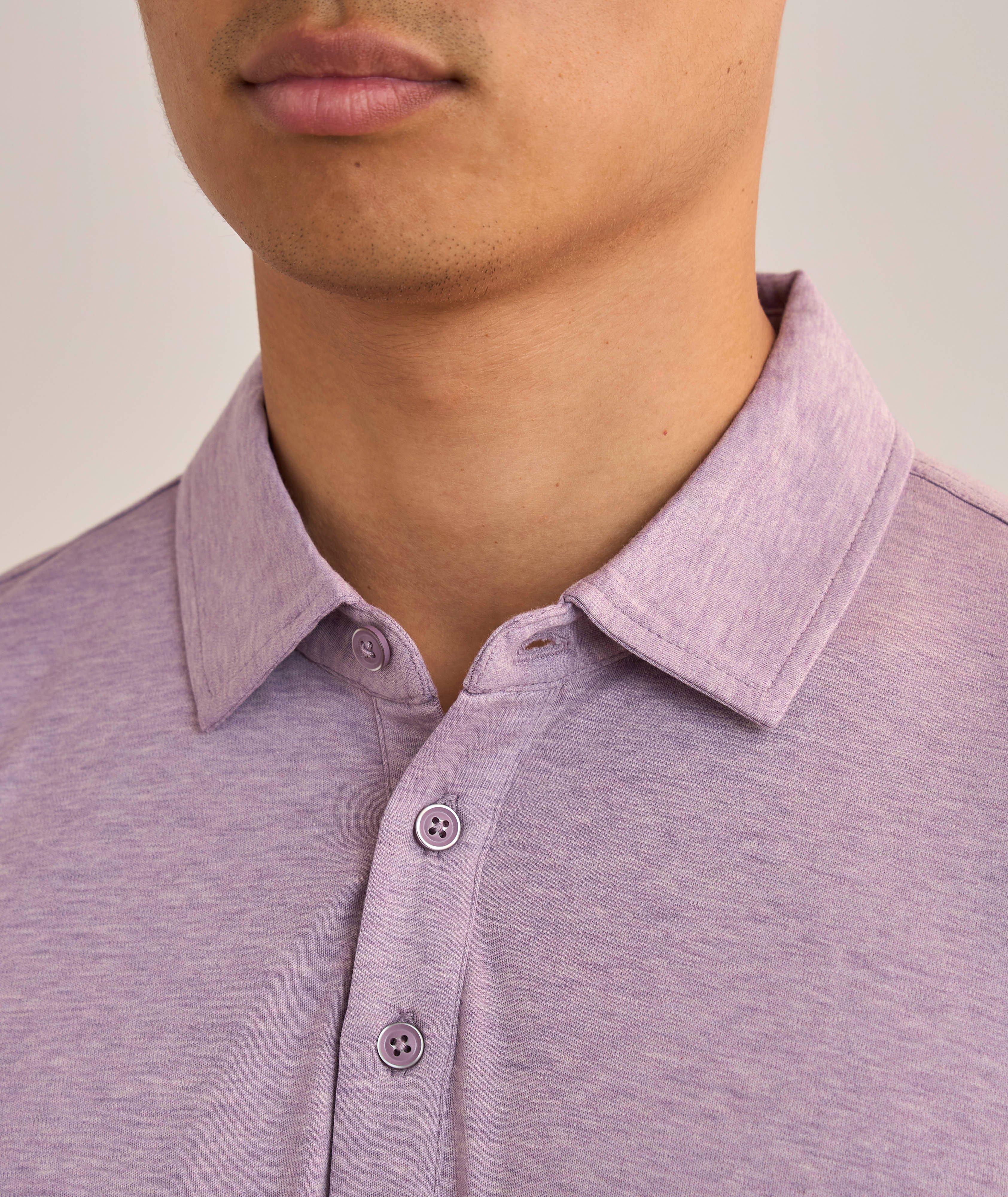 Sherwood Aqua Cotton Polo  image 3
