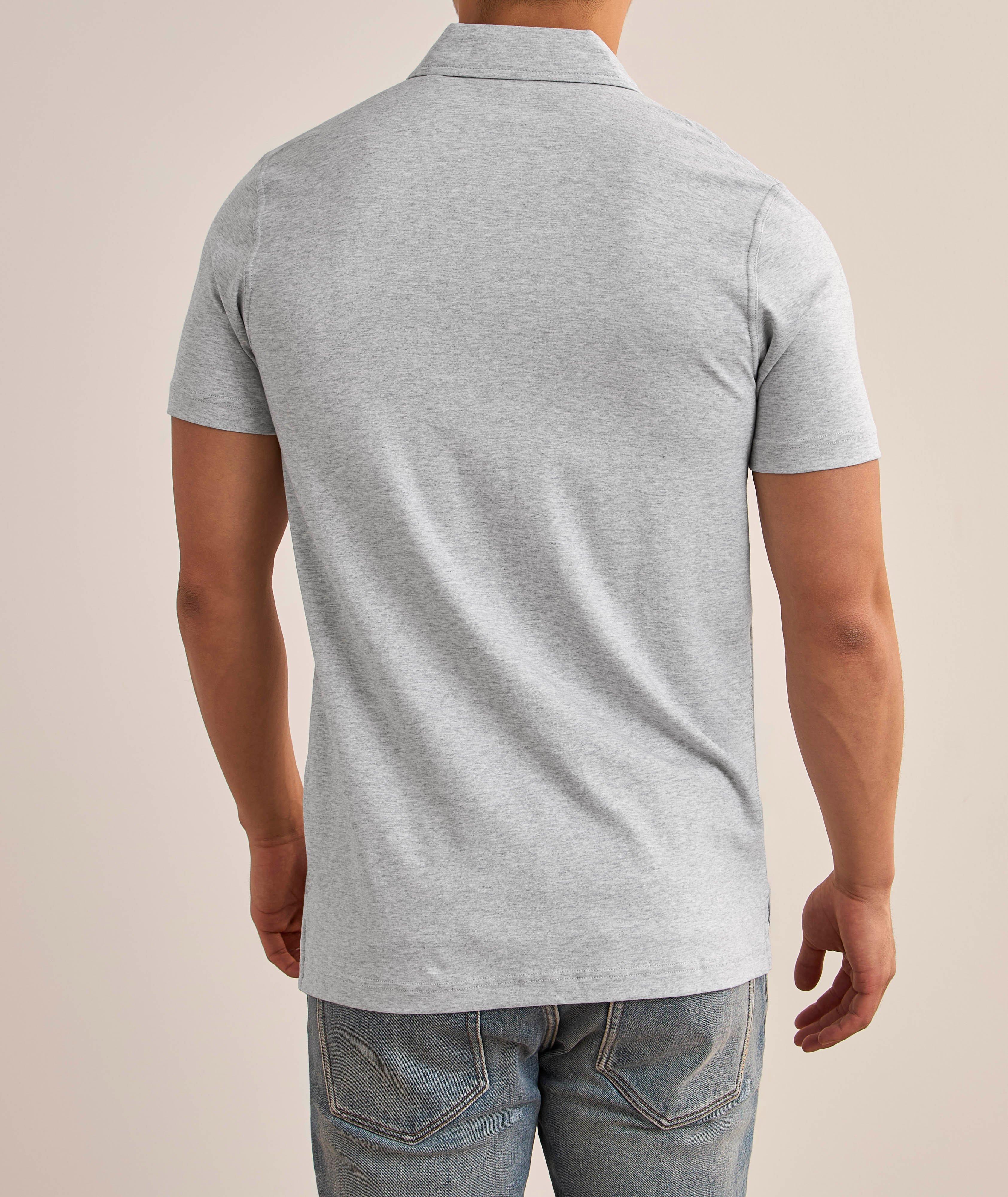 Sherwood Aqua Cotton Polo  image 2
