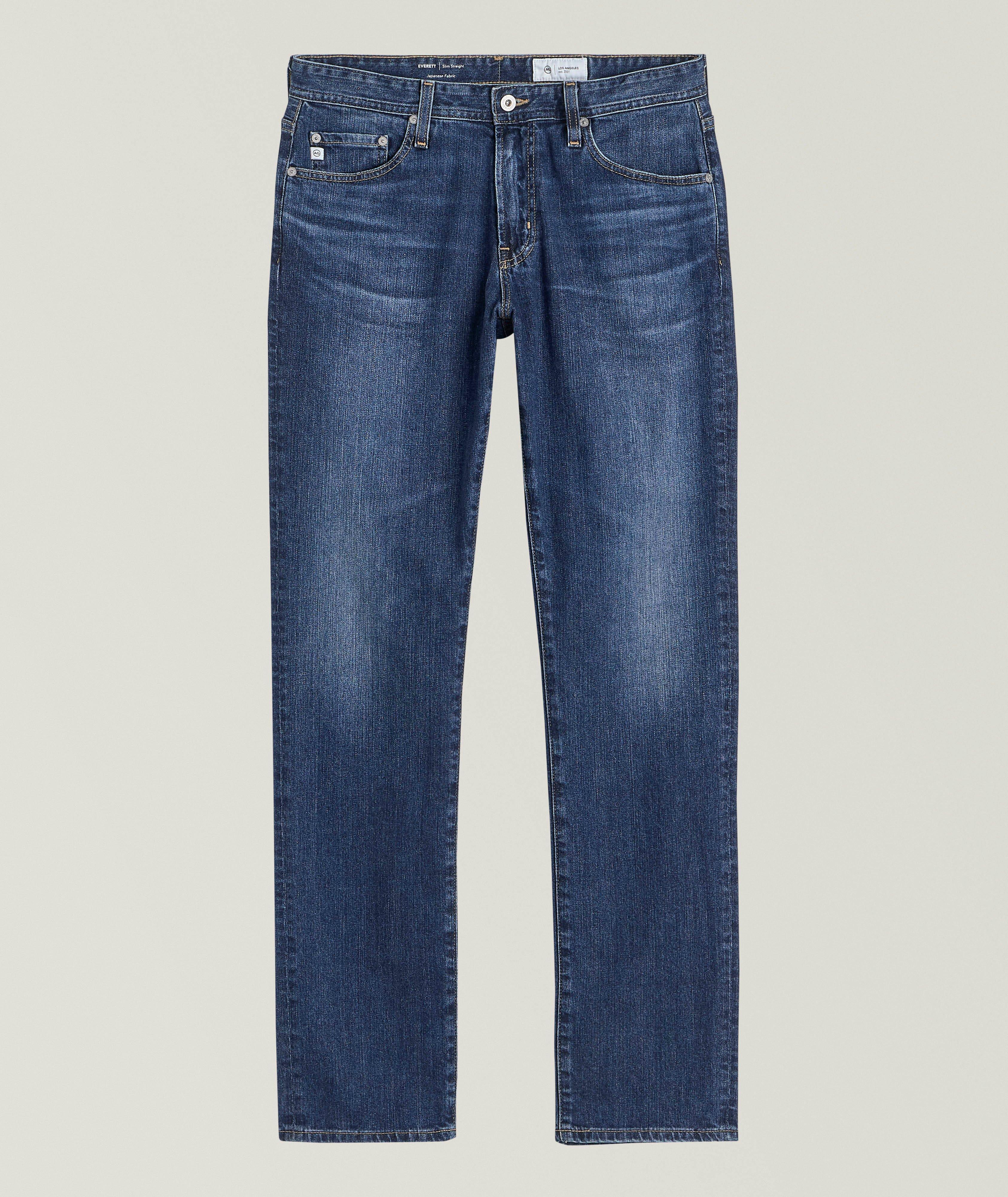 AG Everett Slim Straight Vapor Wash Jeans