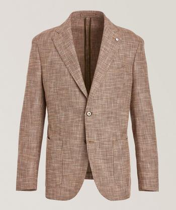 Brunello Cucinelli Prince of Wales Wool-Blend Sport Jacket
